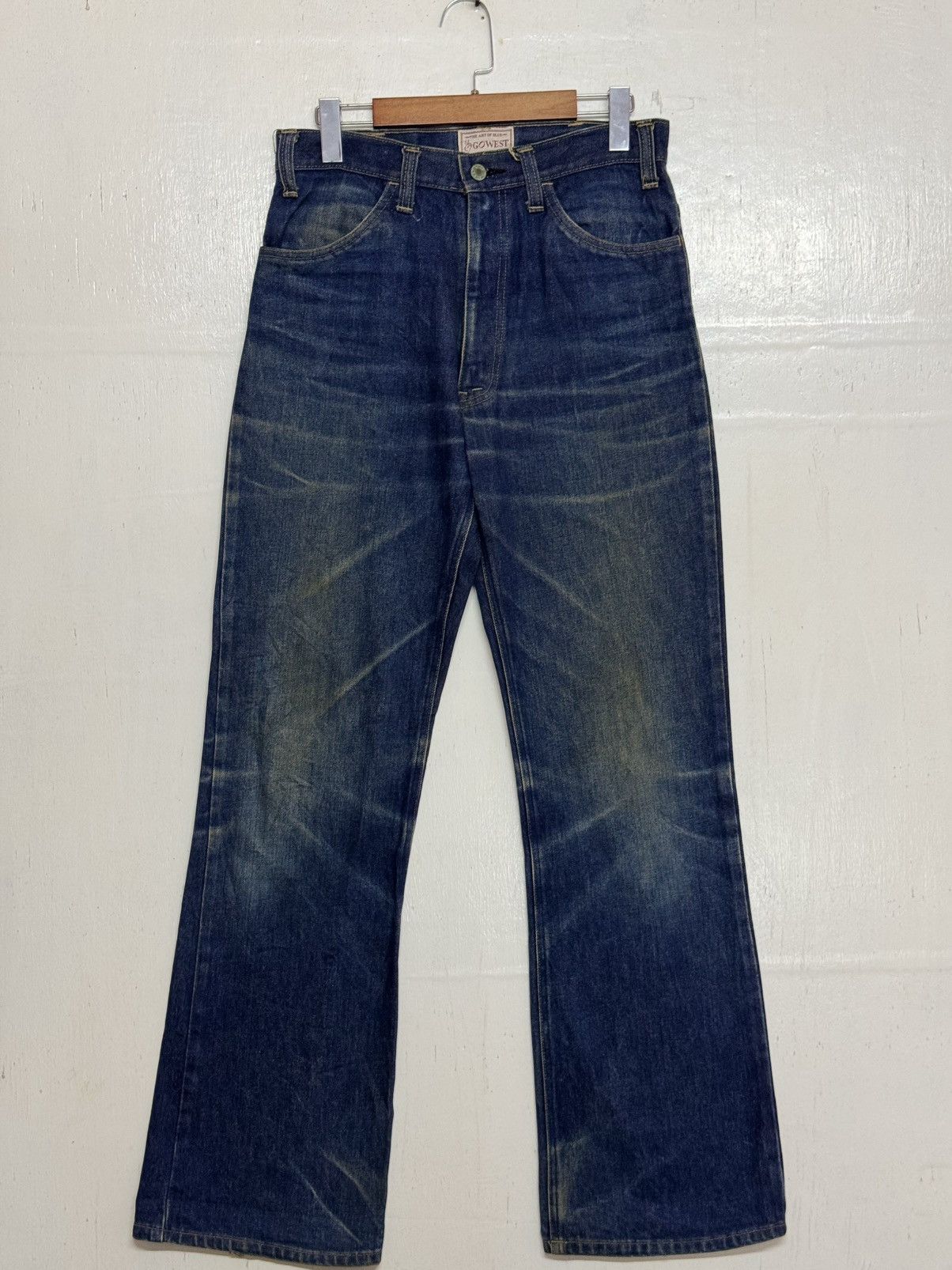 Vintage Vintage Gowest America Blue Denim Size US 31 - 3 Thumbnail