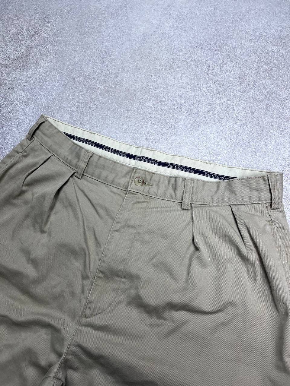Polo Ralph Lauren × Vintage Vintage Polo Ralph Lauren Baggy Chino Pants 34x32 Size US 34 / EU 50 - 4 Thumbnail