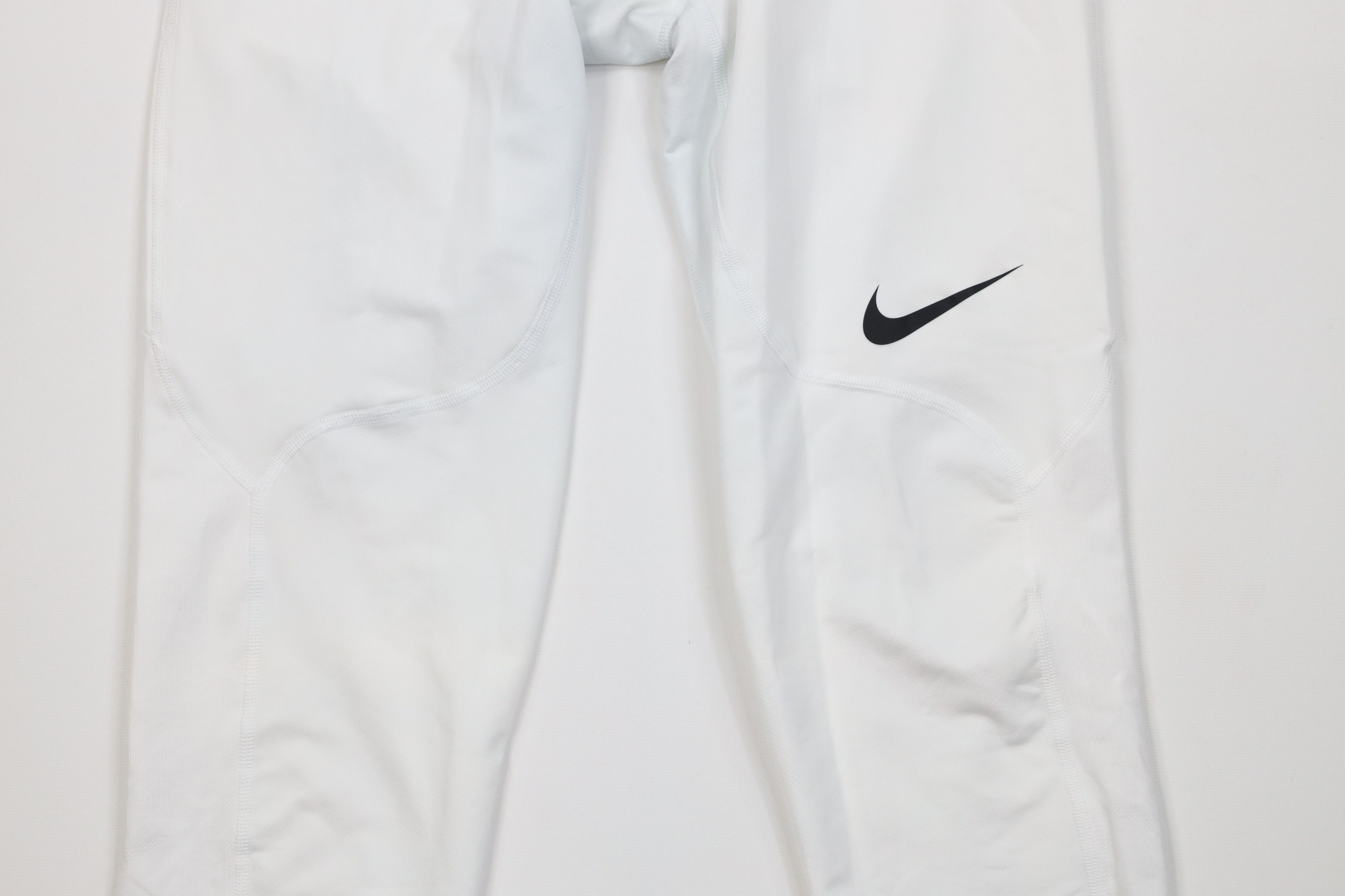 Nike Nike Pro Combat Lined Running Gym Training Pants White Size US 36 / EU 52 - 3 Thumbnail