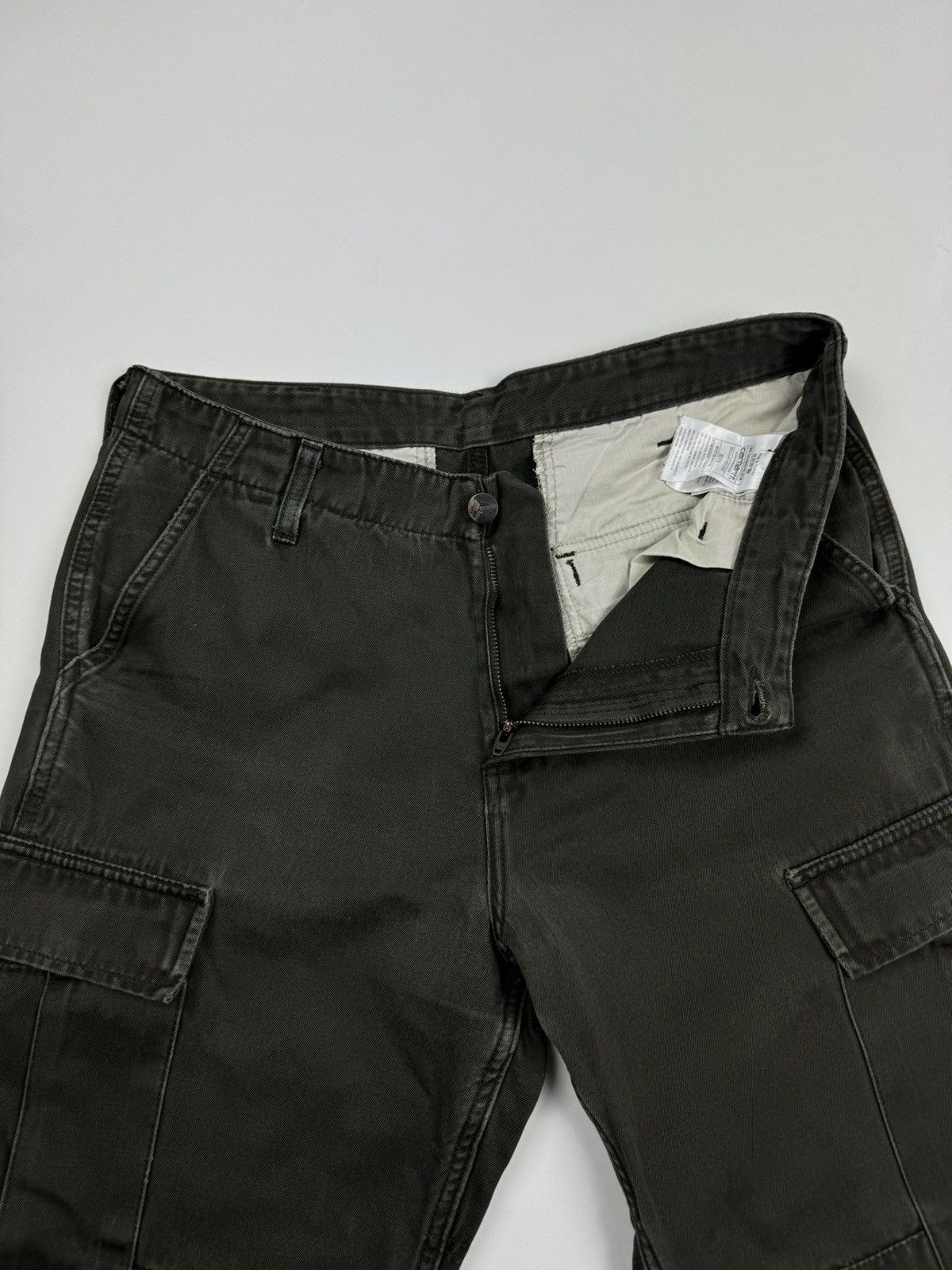 Carhartt Carhartt Wip Distressed Regular Cargo Pants Size US 32 / EU 48 - 12 Thumbnail