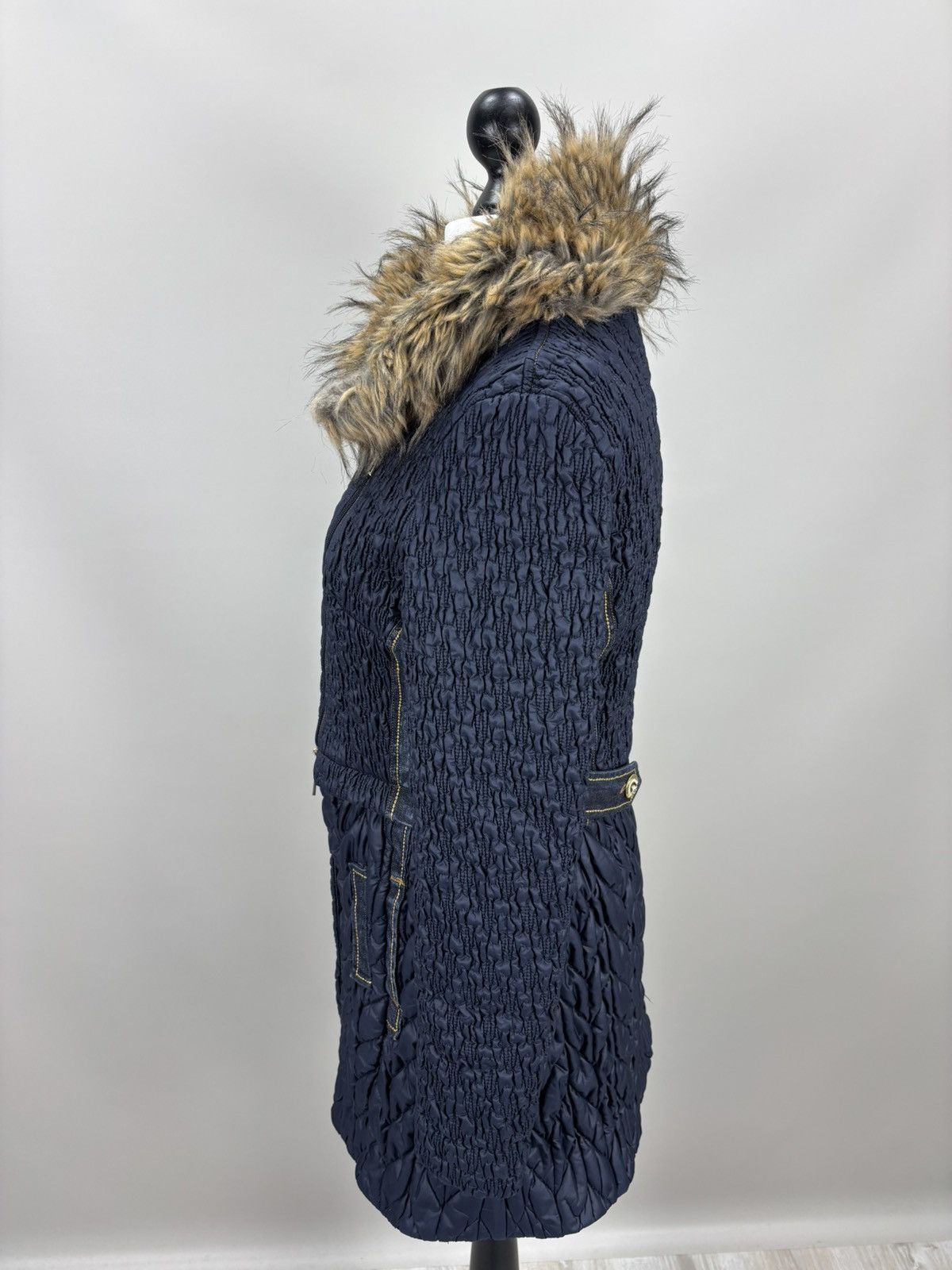 Elisa Cavaletti Womens jacket Elisa Cavaletti Size L Color Blue Size L / US 10 / IT 46 - 9 Thumbnail