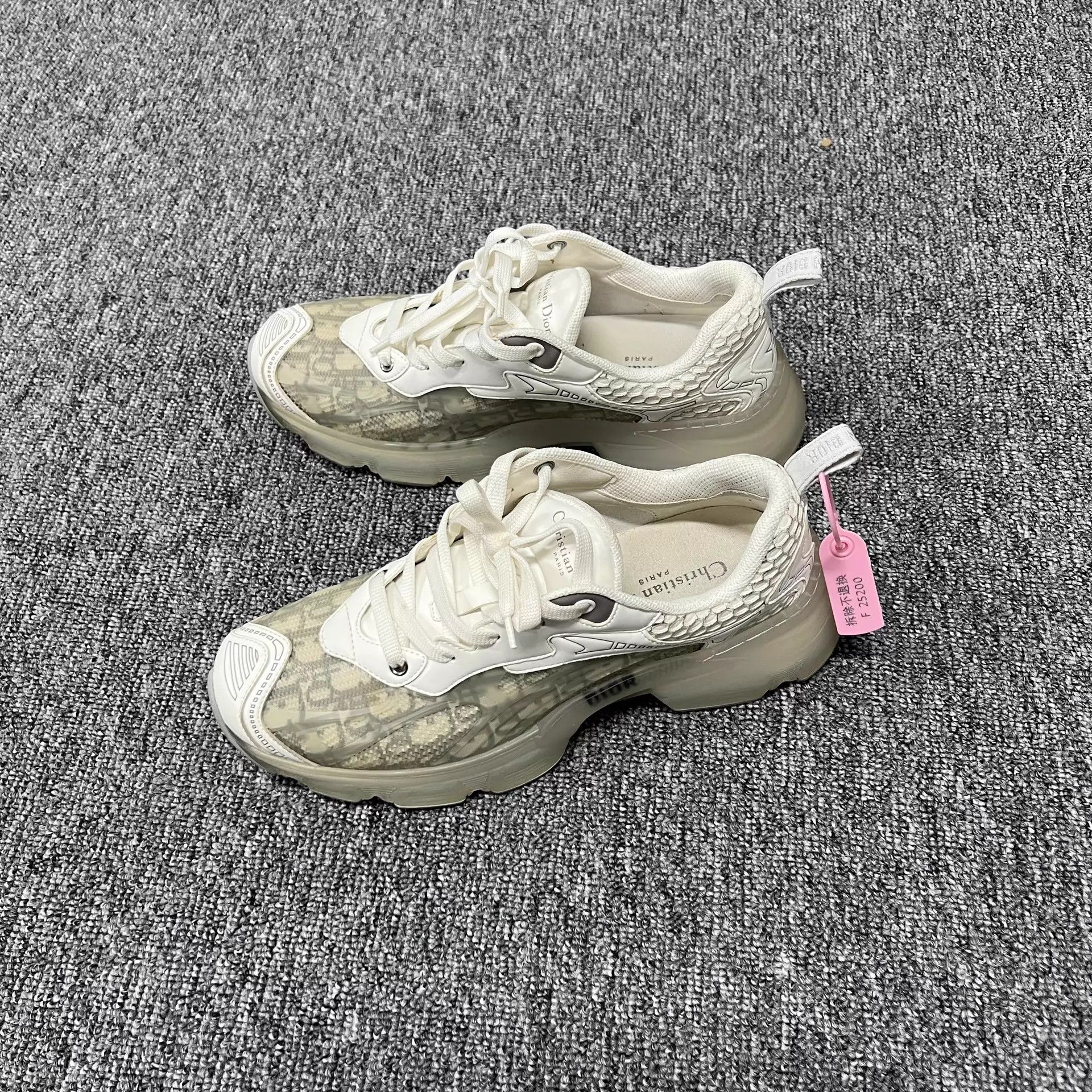 Dior Dior Vibe Oblique Panelled Sneakers 39 99 New Size US 8.5 / IT 38.5 - 2 Thumbnail