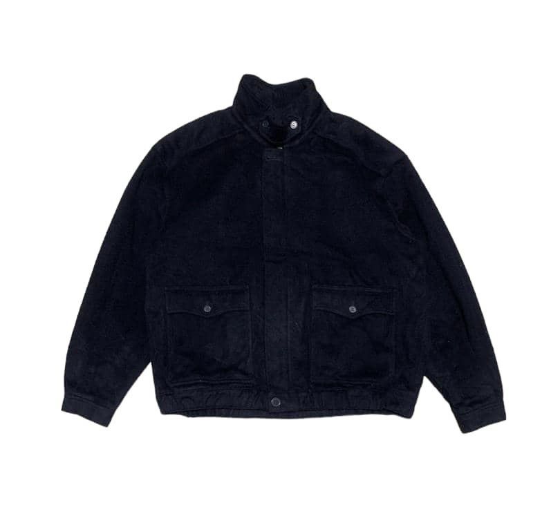 Paul Stuart Vintage 90s Casual Zipper Wool Jacket Paul Stuart New York Size US M / EU 48-50 / 2 - 1 Thumbnail