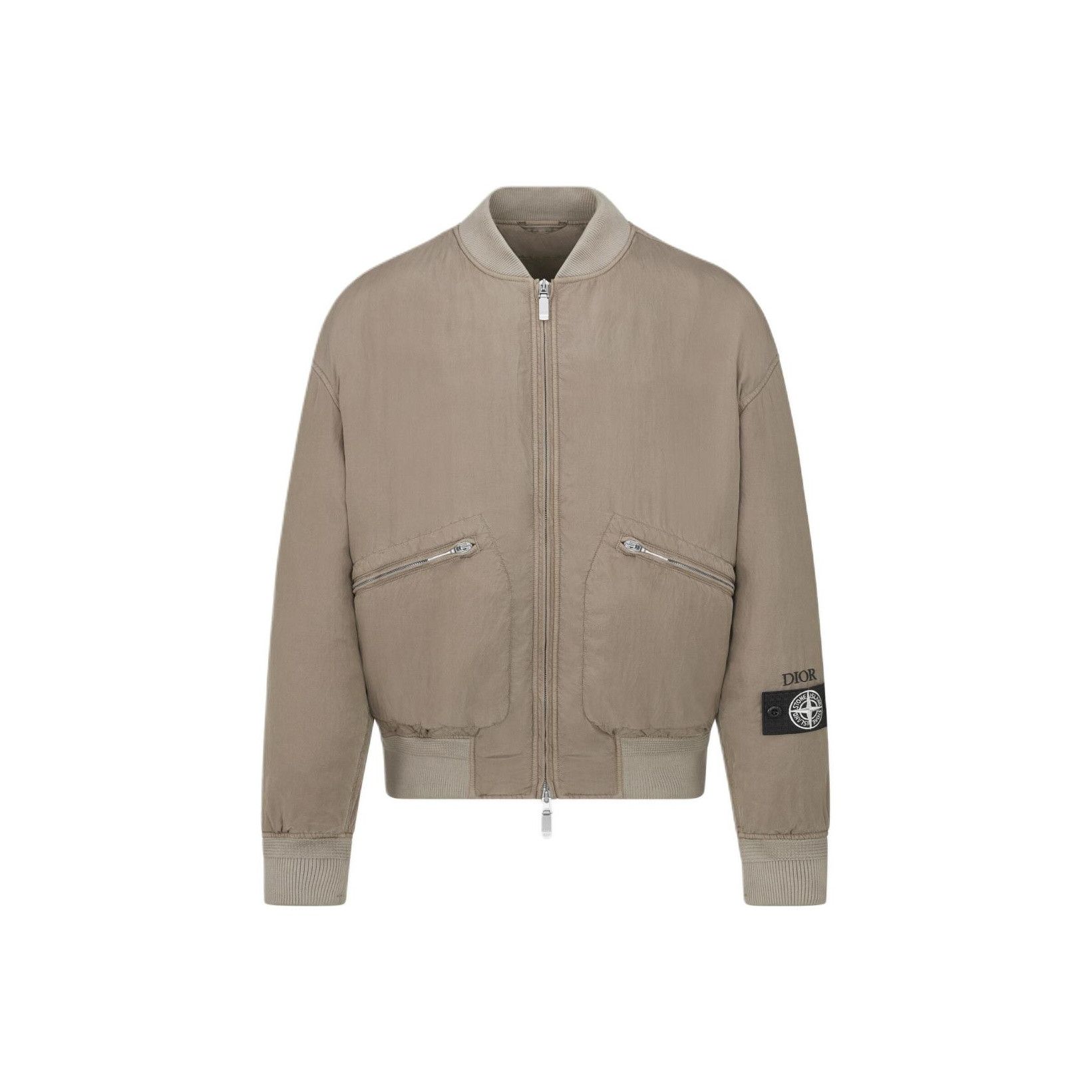 Dior Dior x Stone Island Logo Patch Bomber Jacket Size 52 Size US L / EU 52-54 / 3 - 1 Thumbnail