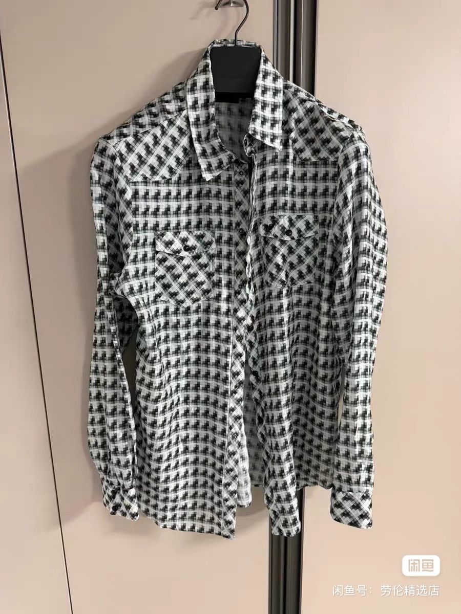 Emporio Armani Emporio Armani runway long sleeve silk shirt zegna brioni Size US M / EU 48-50 / 2 - 1 Thumbnail