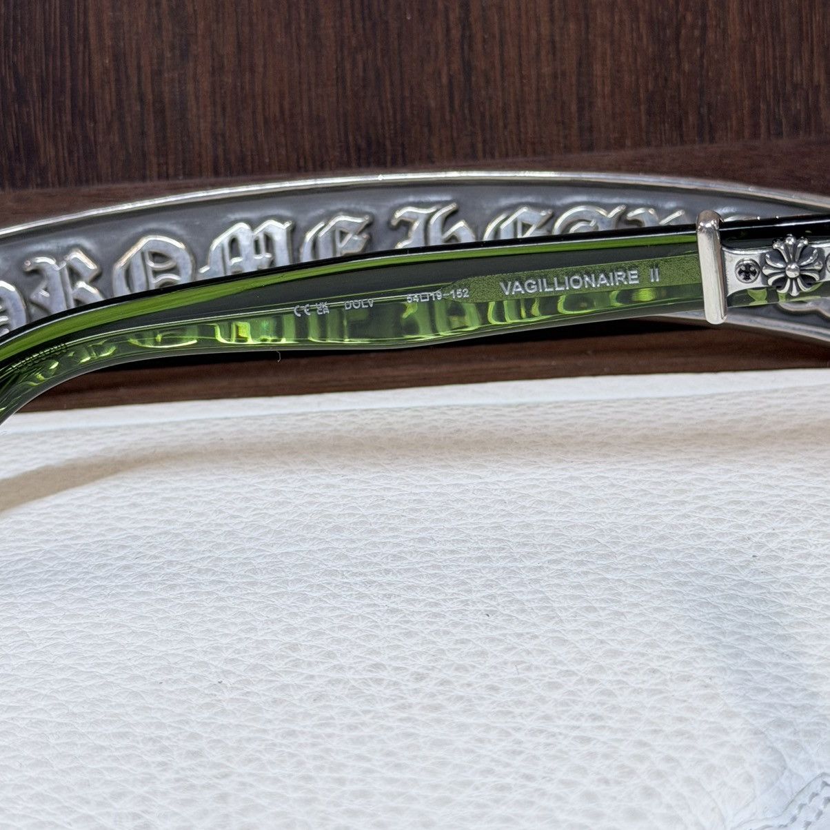 Chrome Hearts Chrome Hearts VAGILLIONAIRE II Glasses Size ONE SIZE - 7 Thumbnail