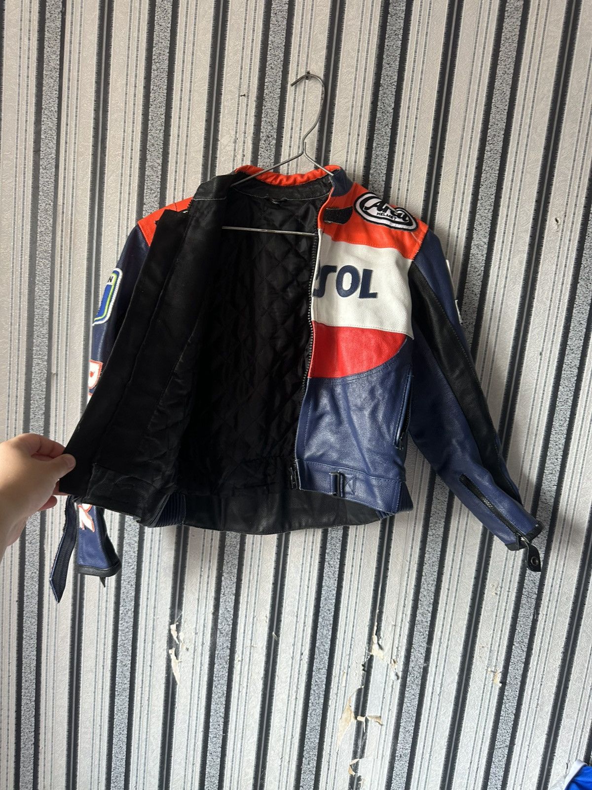 Honda Honda HRS Repsol Racing Leather Motorcycle Biker Jacket Size XXL / US 16-18 / IT 52-54 - 11 Thumbnail