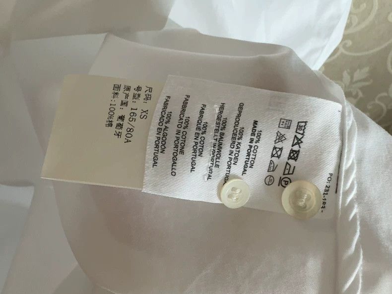 Dries Van Noten dries van noten white blouse 2505-Nextarrow Size US XS / EU 42 / 0 - 5 Thumbnail
