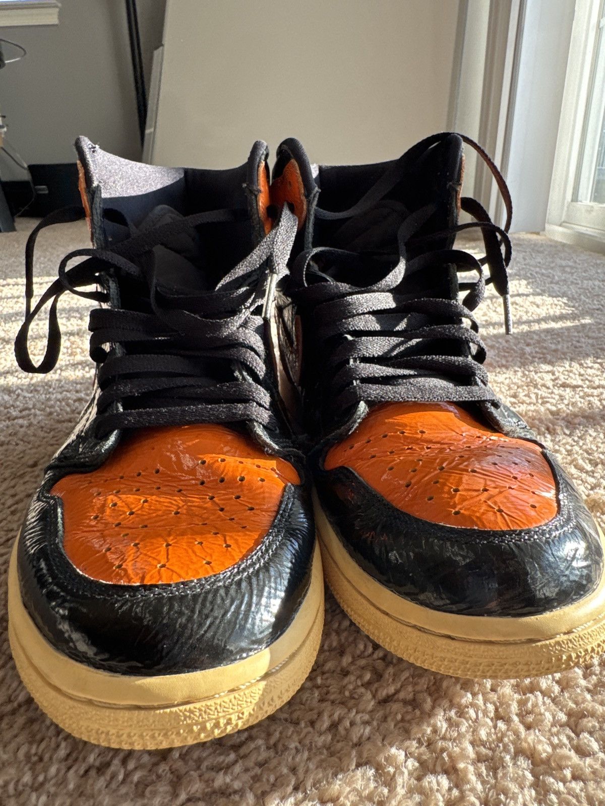 Jordan Brand RETRO 1 SHATTERED BACKBOARDS Size US 11 / EU 44 - 2 Thumbnail