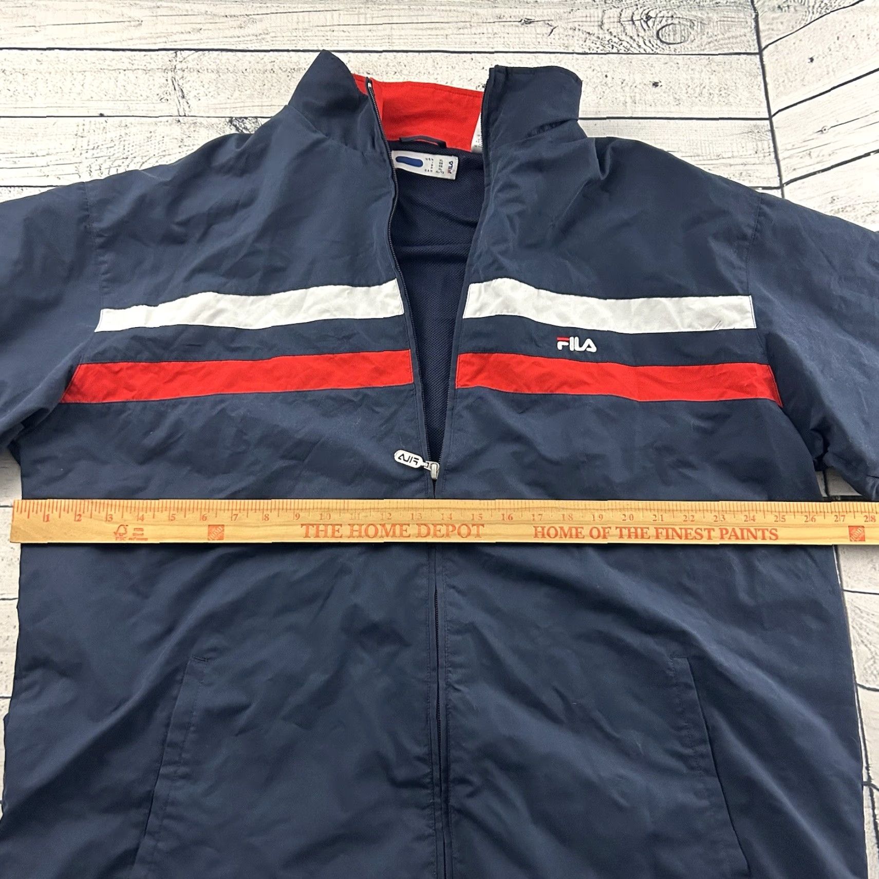 Fila Y2K FILA Full Zip Track Jacket XL Red Men Jacket Size US XL / EU 56 / 4 - 5 Thumbnail