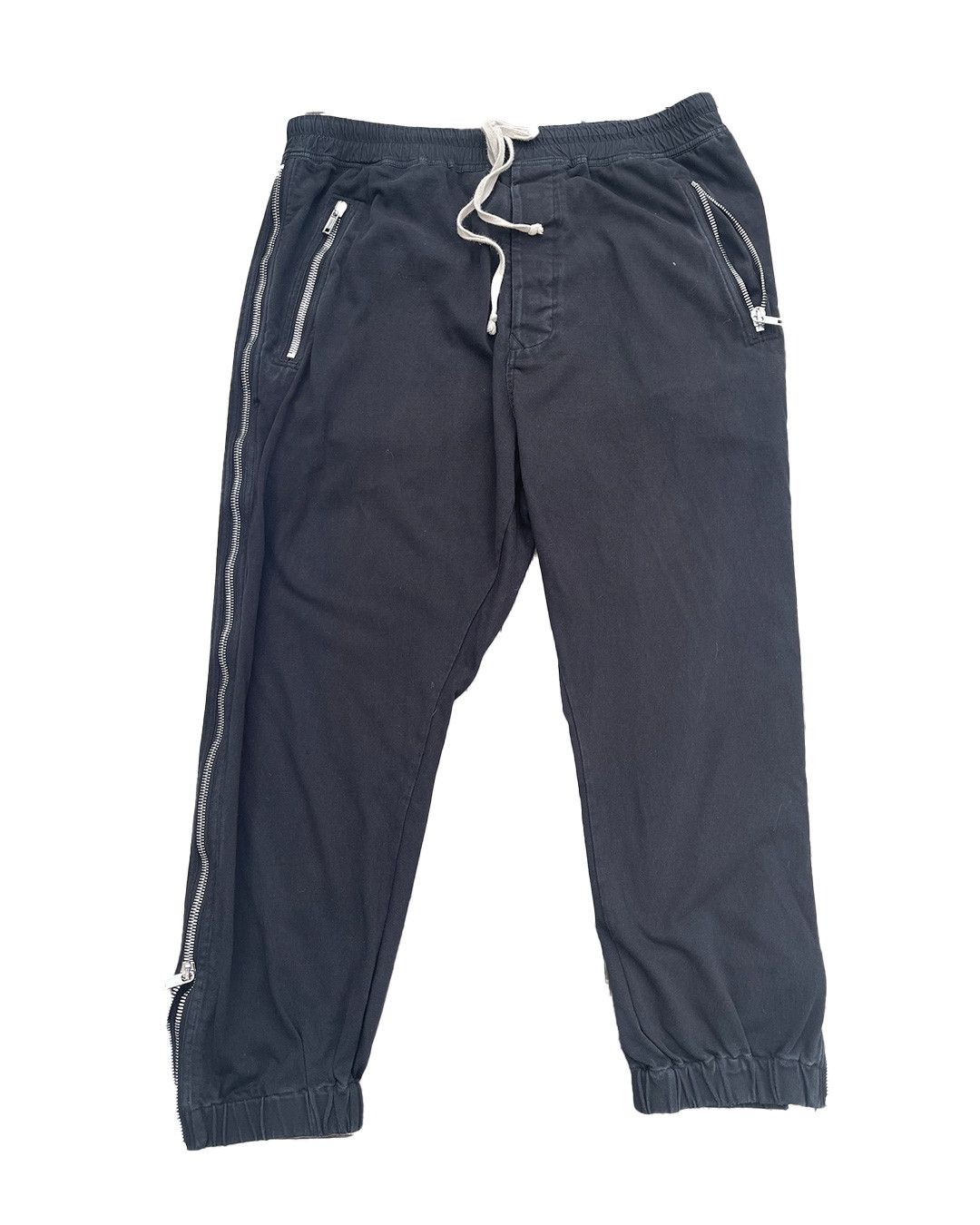 Rick Owens Rick Owens 20SS Side Zip Sweatpants Size US 36 / EU 52 - 1 Thumbnail