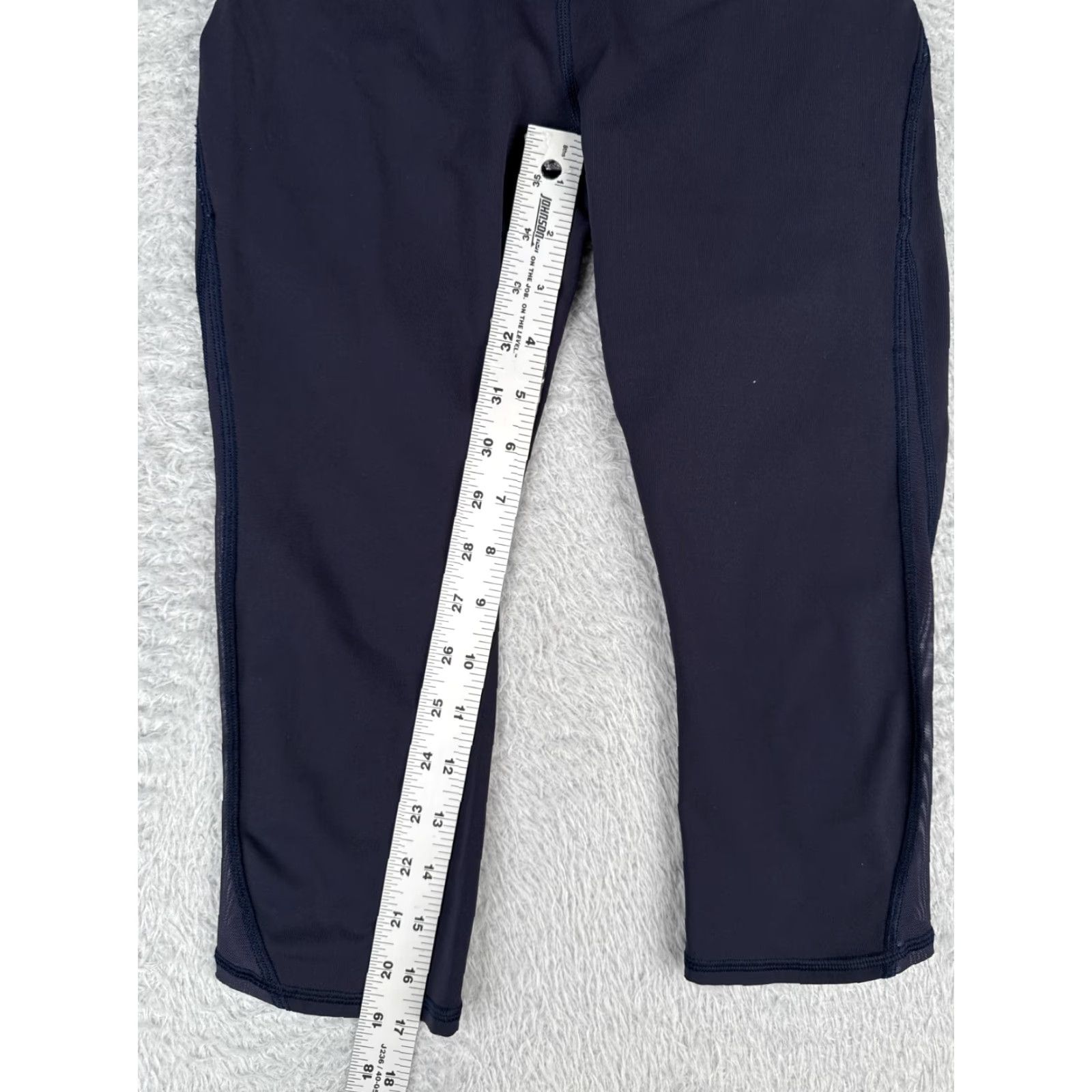 Lululemon Lululemon Pants Womens 4 Blue Train Times Crop 17" Full-On Luxtreme W6ADDS Cropped Athleisure Yoga Tapered Inseam 17 in Women's Regular Size 27" / US 4 / IT 40 - 5 Thumbnail