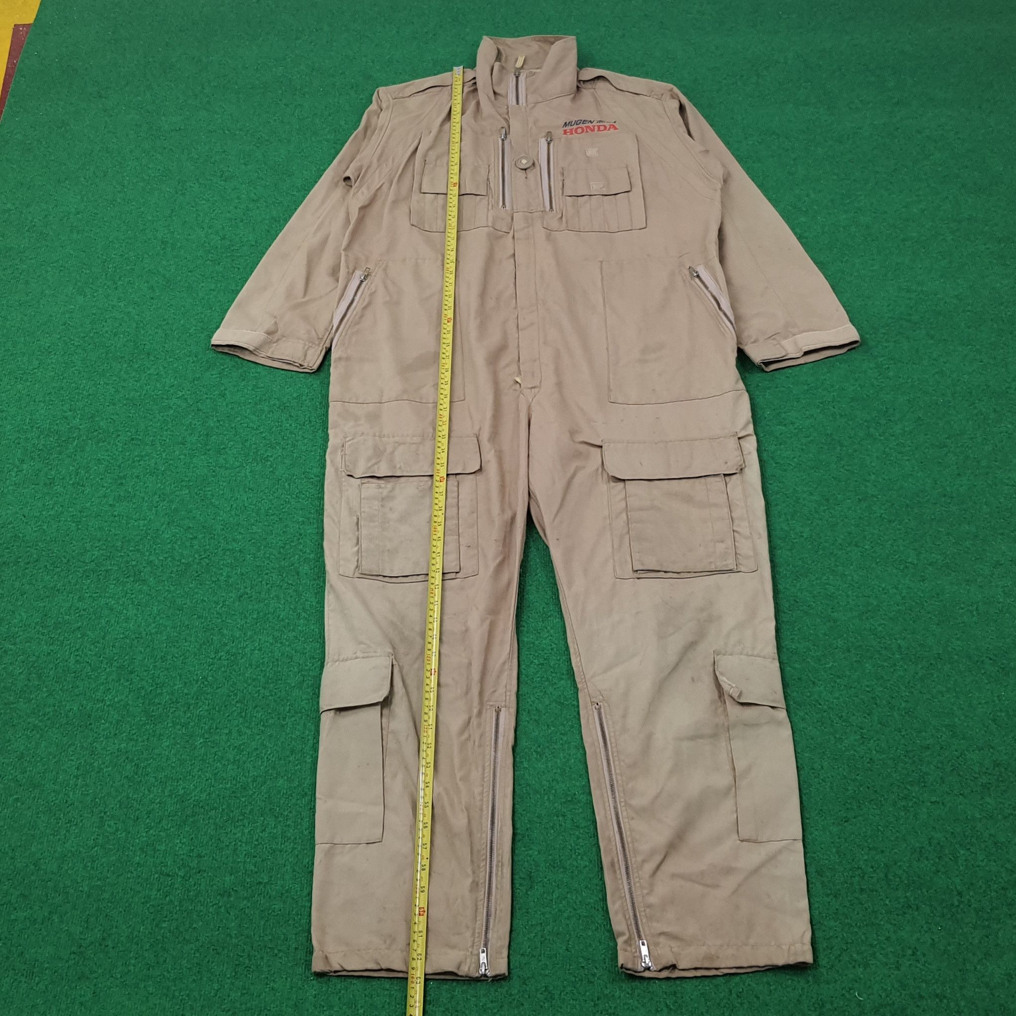 Japanese Brand × Vintage Vintage Honda Mugen Japan Motorsports Coverall C236N6 Size US L / EU 52-54 / 3 - 4 Thumbnail