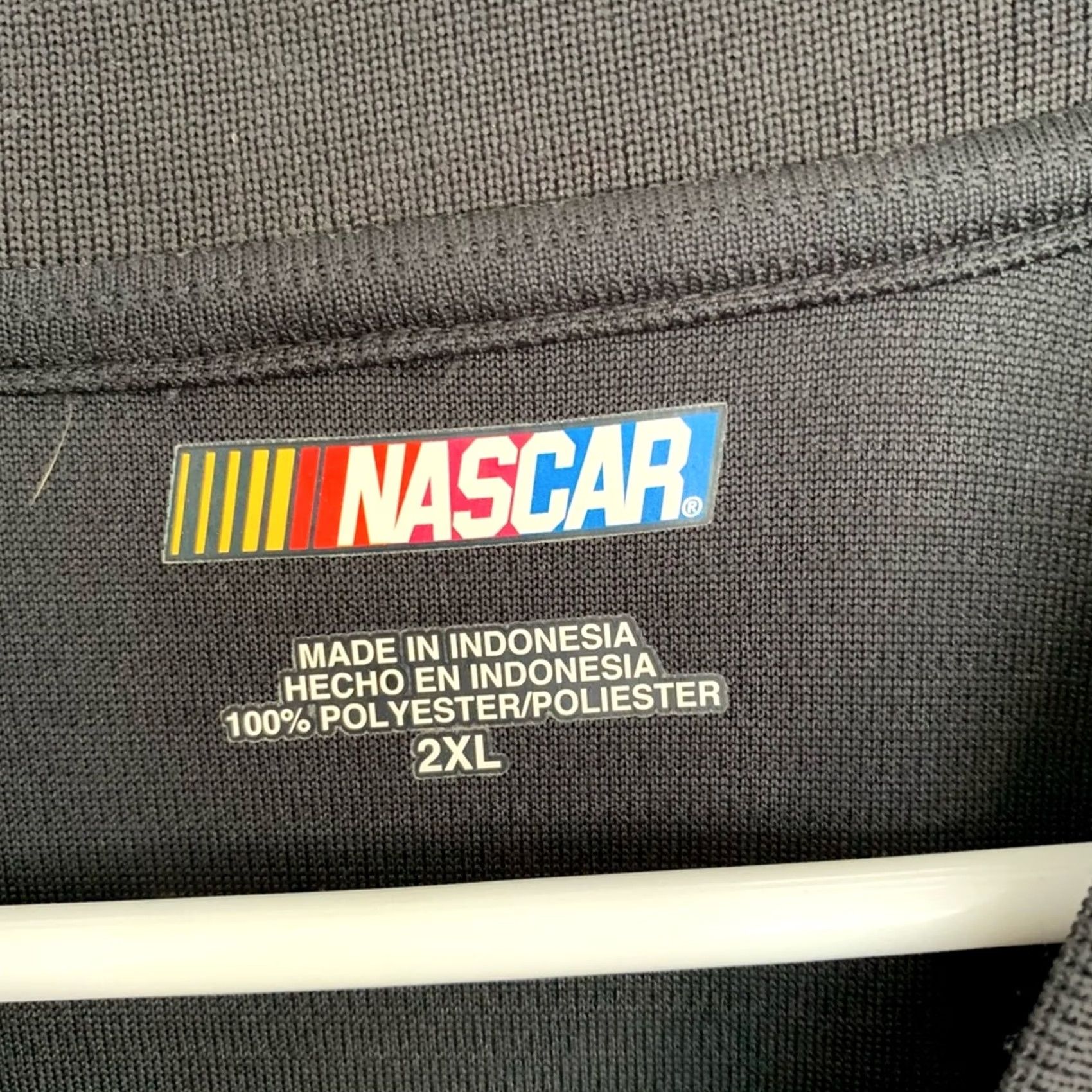 NASCAR NASCAR MENS DALE EARNHARDT JR NATION TEAM COLLECTION ALL EMBROIDERED SHIRT 2XL Black Mens Size US XXL / EU 58 / 5 - 6 Thumbnail