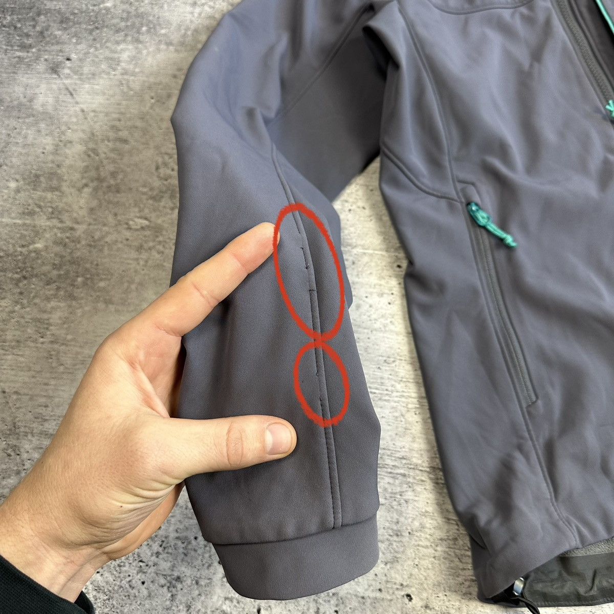 Arc'teryx × Vintage Arc'teryx Soft Shell Hooded Jacket Women's Size M Size M / US 6-8 / IT 42-44 - 12 Thumbnail