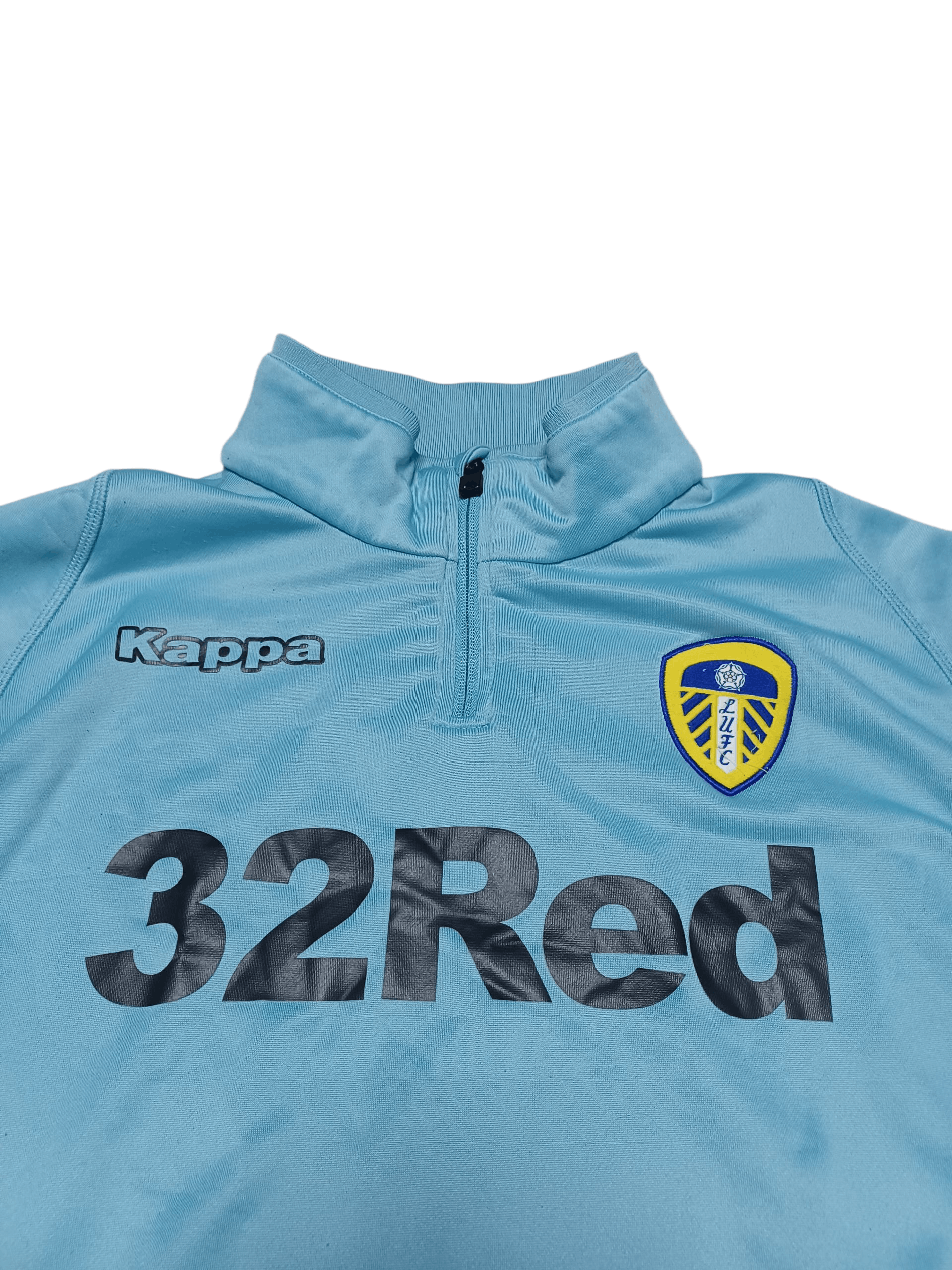 Kappa LEEDS UNITED KAPPA VINTAGE SOCCER TRAINING 1/3 SWEATSHIRT Size US XL / EU 56 / 4 - 2 Thumbnail