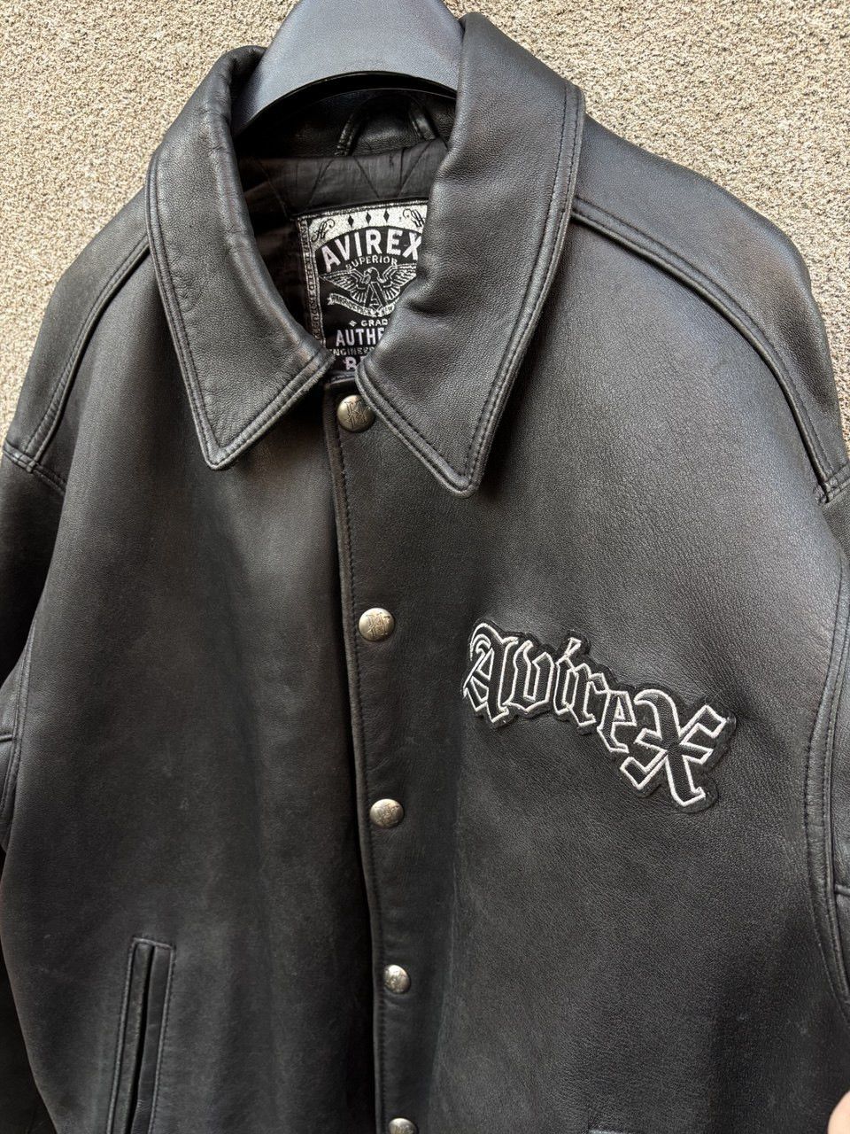 Avirex Avirex Vintage Leather Jacket Size US M / EU 48-50 / 2 - 4 Thumbnail