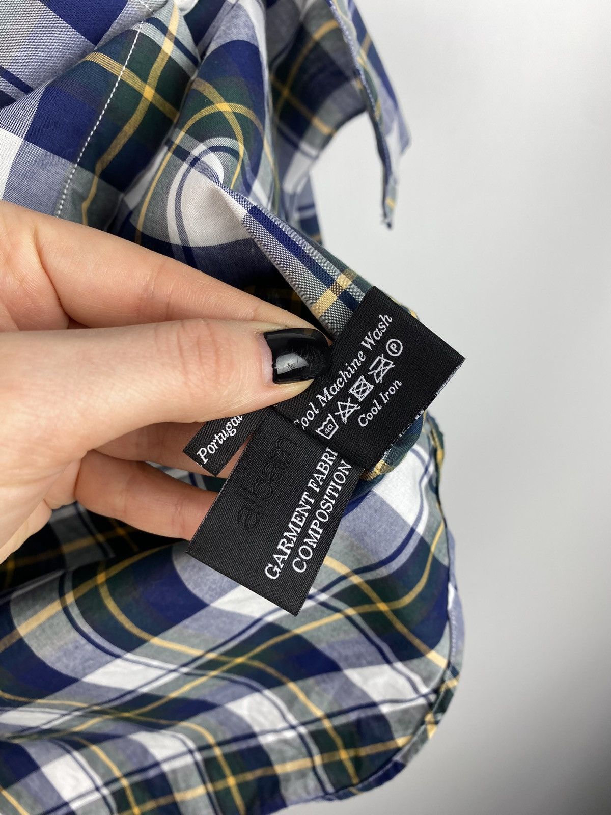 Albam Albam men’s long sleeve checked button up shirt size 3 Size US L / EU 52-54 / 3 - 13 Thumbnail