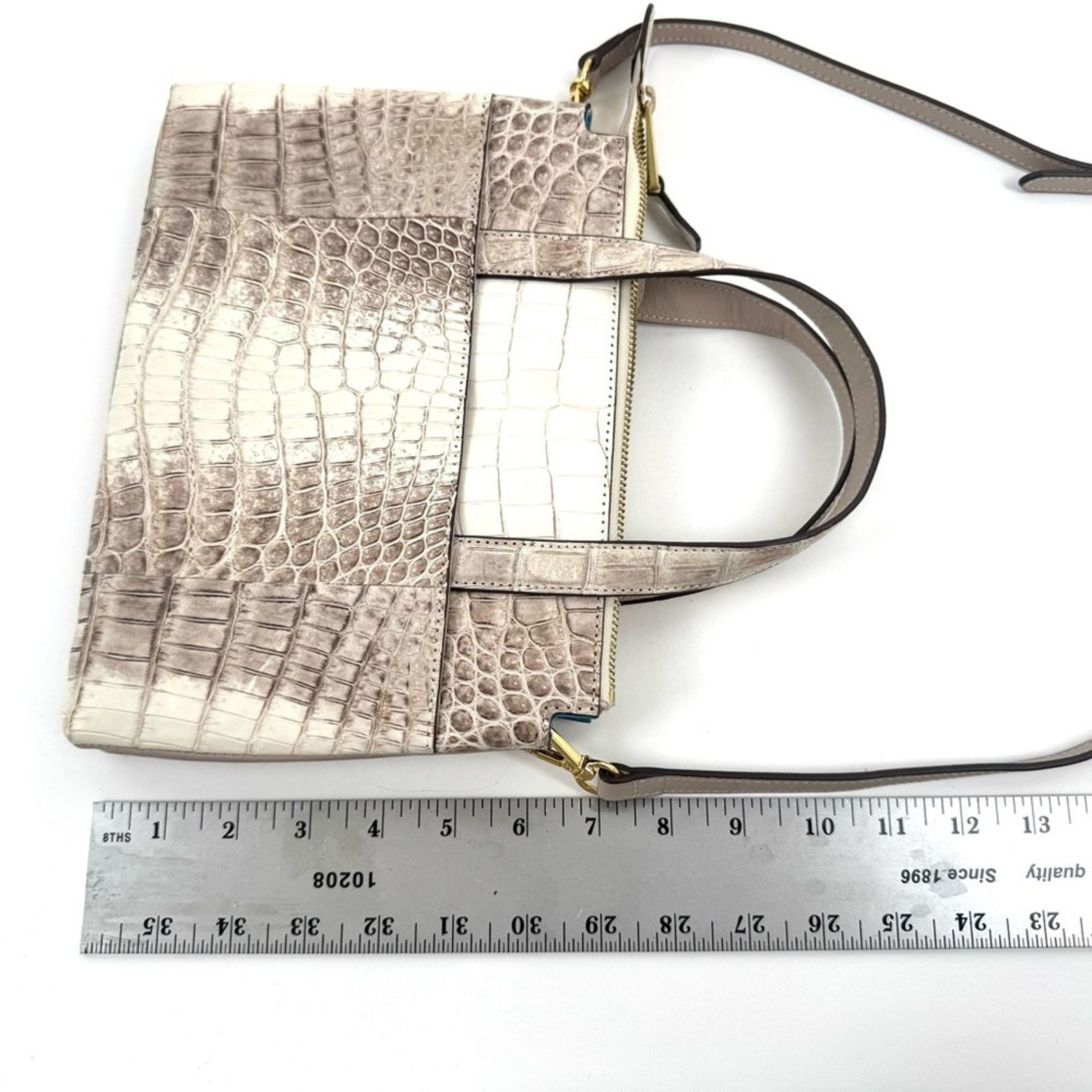 Other Niloticus crocodile Pelley Lusso two way bag NWT’s Size ONE SIZE - 14 Thumbnail