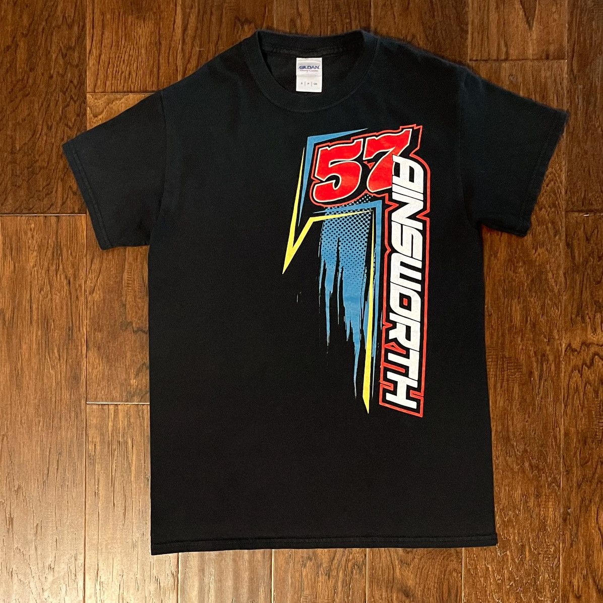 Gildan Vintage 57 Randy Ainsworth Racing Graphic T Shirt Y2K Size US S / EU 44-46 / 1 - 1 Thumbnail