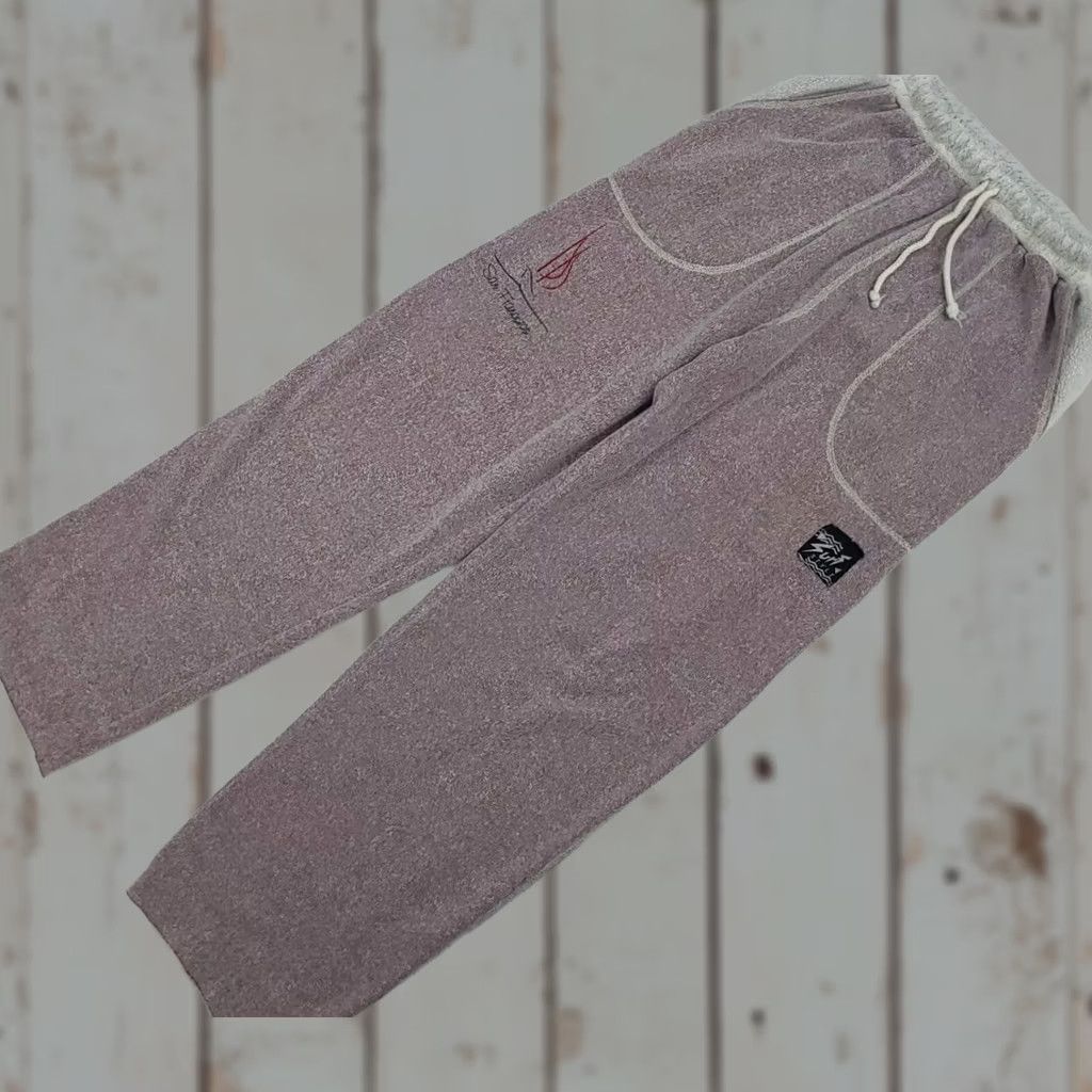 Vintage Vintage Surf Style Sweatpants San Francisco Sport Beach USA Made 80s 90s Print Size US 29 - 1 Thumbnail