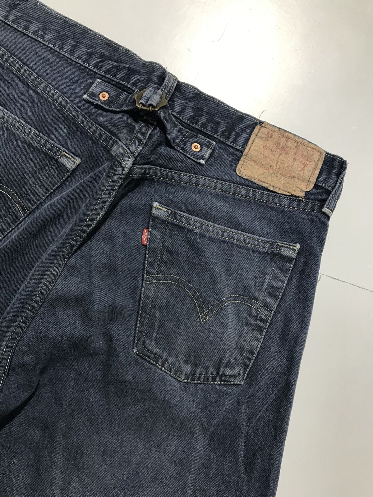 Levi's Vintage Levi’s buckle belt denim Size US 34 / EU 50 - 14 Thumbnail