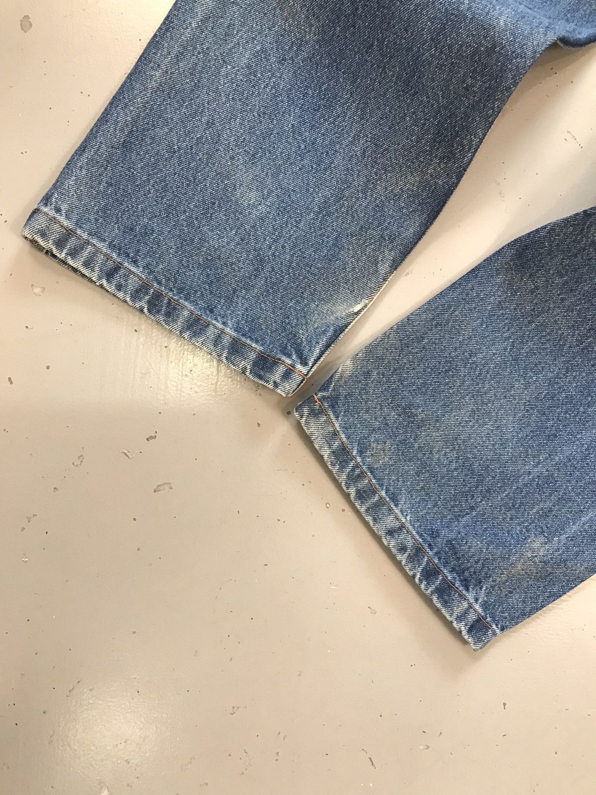 Vintage Vintage big bill double knee denim Size US 30 / EU 46 - 12 Thumbnail