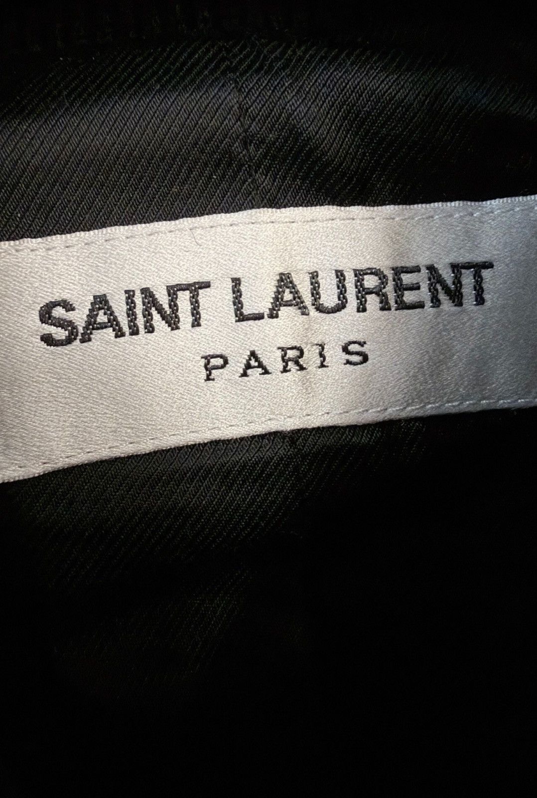 Saint Laurent Paris Saint Laurent Paris Black White Teddy Sz54 Size US L / EU 52-54 / 3 - 3 Thumbnail