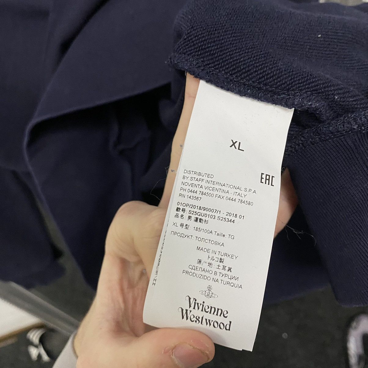 Vivienne Westwood Vintage Vivienne Westwood Sweatshirt Orb Logo Basic Pullover Size US XL / EU 56 / 4 - 7 Thumbnail