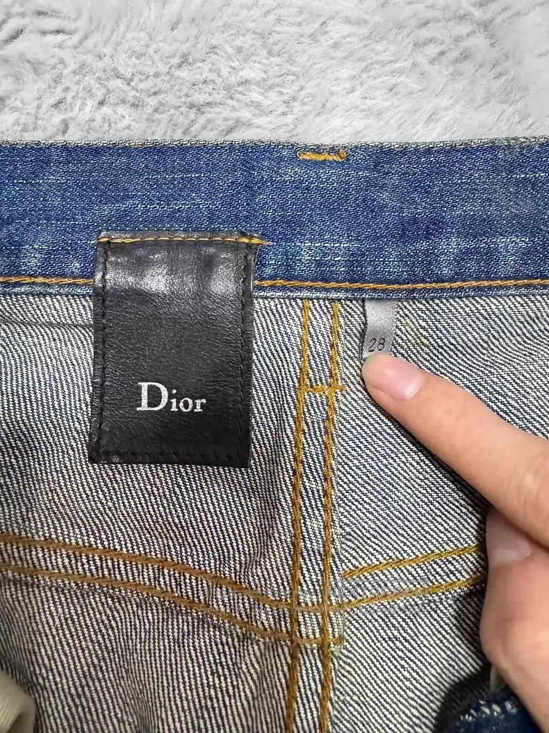 Dior Dior Blue Glue Claw Denim Jeans i Size US 28 / EU 44 - 5 Thumbnail