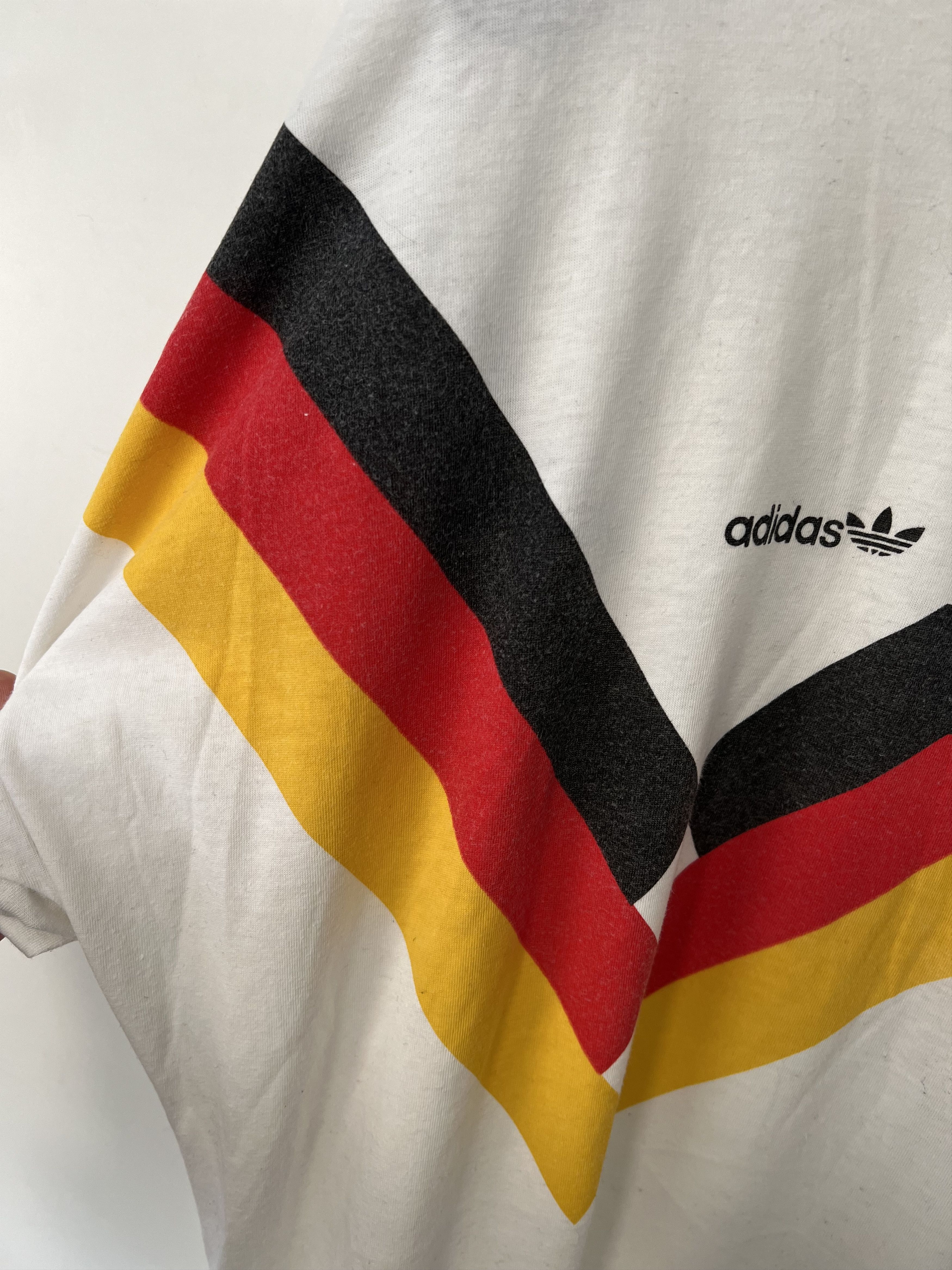 Adidas GERMANY 1988-90 TRAINING HOME SHIRT FOOTBALL SOCCER JERSEY Size US M / EU 48-50 / 2 - 5 Thumbnail
