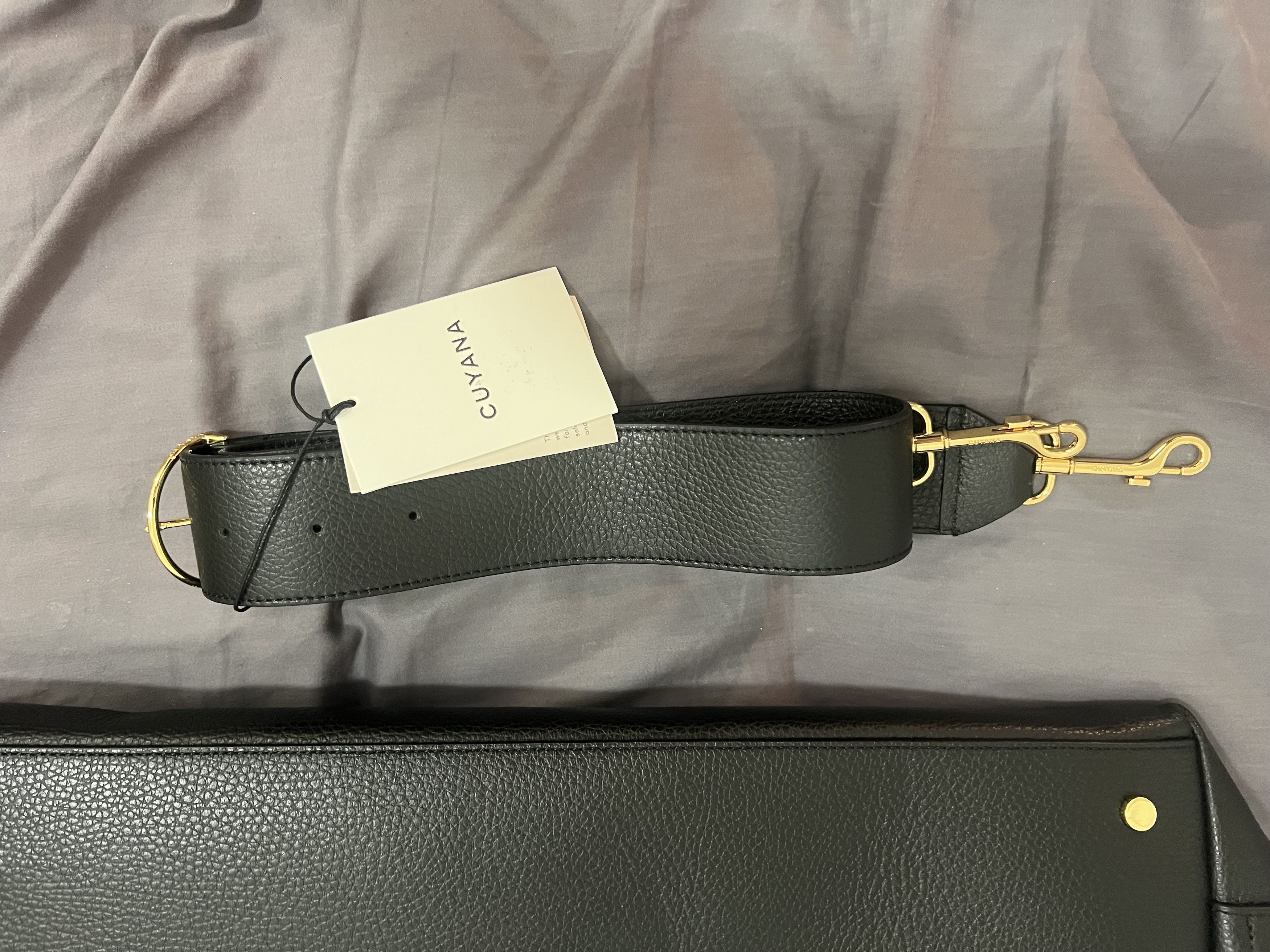 Other Cuyana Women's Pebbled Leather Overnight Bag Size ONE SIZE - 8 Thumbnail
