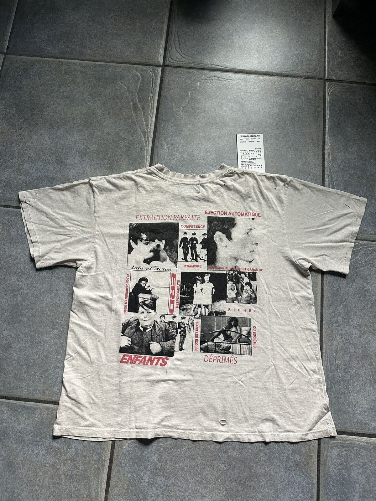Enfants Riches Deprimes ERD LA SCOLAIRE PRÉFÉREE T-SHIRT Size US L / EU 52-54 / 3 - 1 Thumbnail