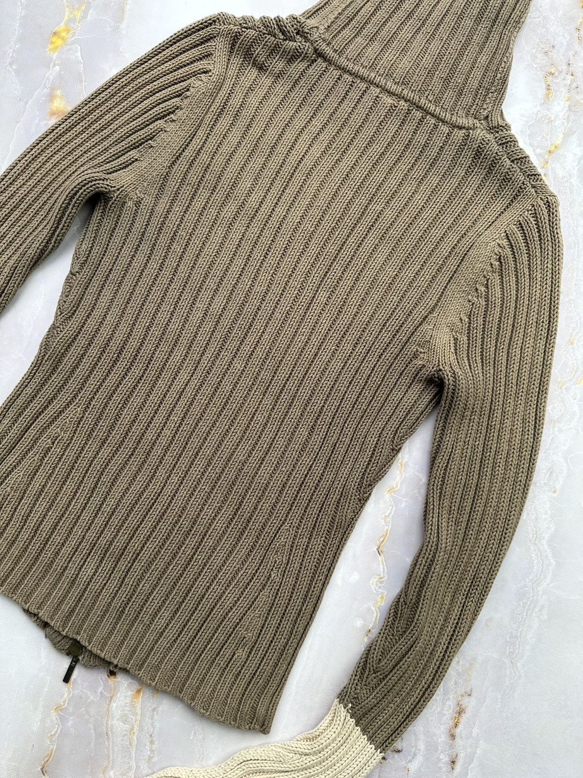 Japanese Brand Vintage Ribbed Zip Sweater Size S / US 4 / IT 40 - 9 Thumbnail