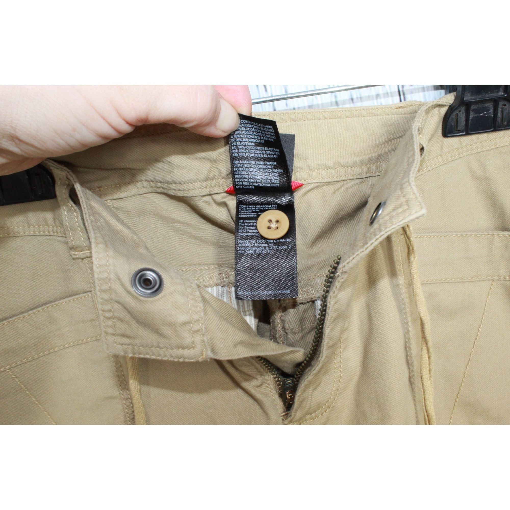 L.L. Bean The North Face Nobel Stretch Roll-Up Pants Brown 2 Size 26" / US 2 / IT 38 - 8 Thumbnail