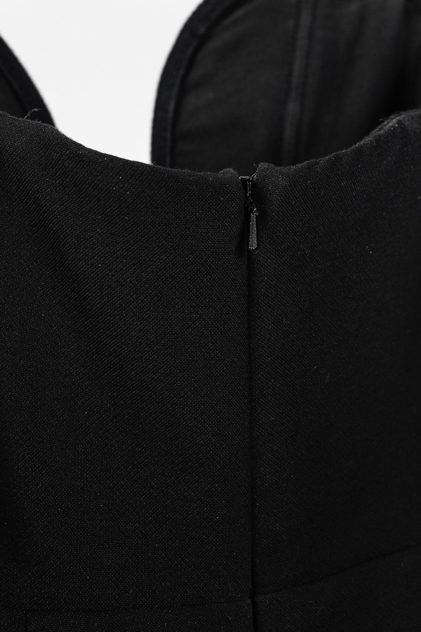 Veronica Beard Veronica Beard Colebrook Black Strapless Crepe Midi Dres Size XS / US 0-2 / IT 36-38 - 7 Thumbnail