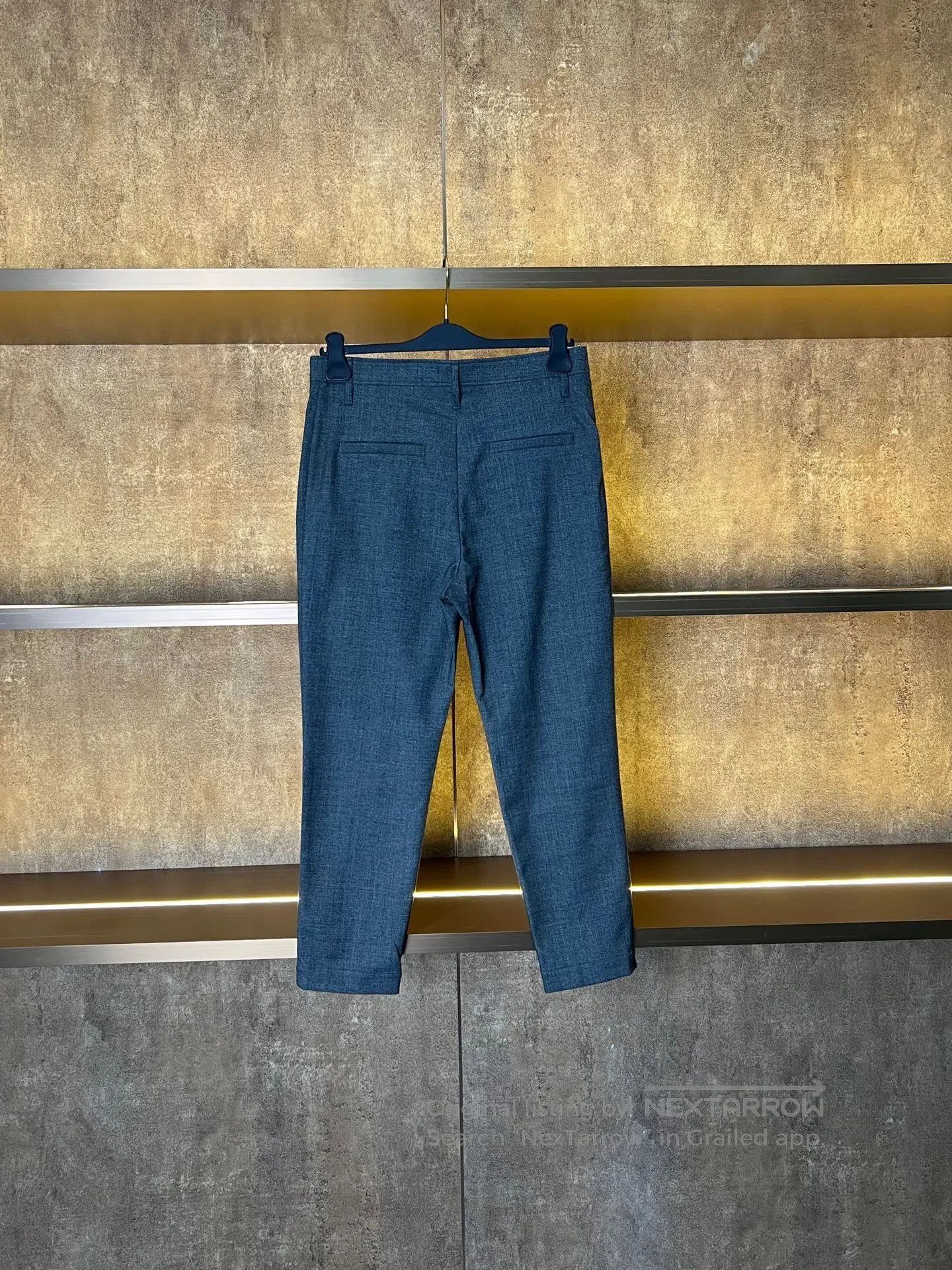 Brunello Cucinelli Brunello Cucinelli Beaded Tailored Pants. Size 41" - 2 Thumbnail