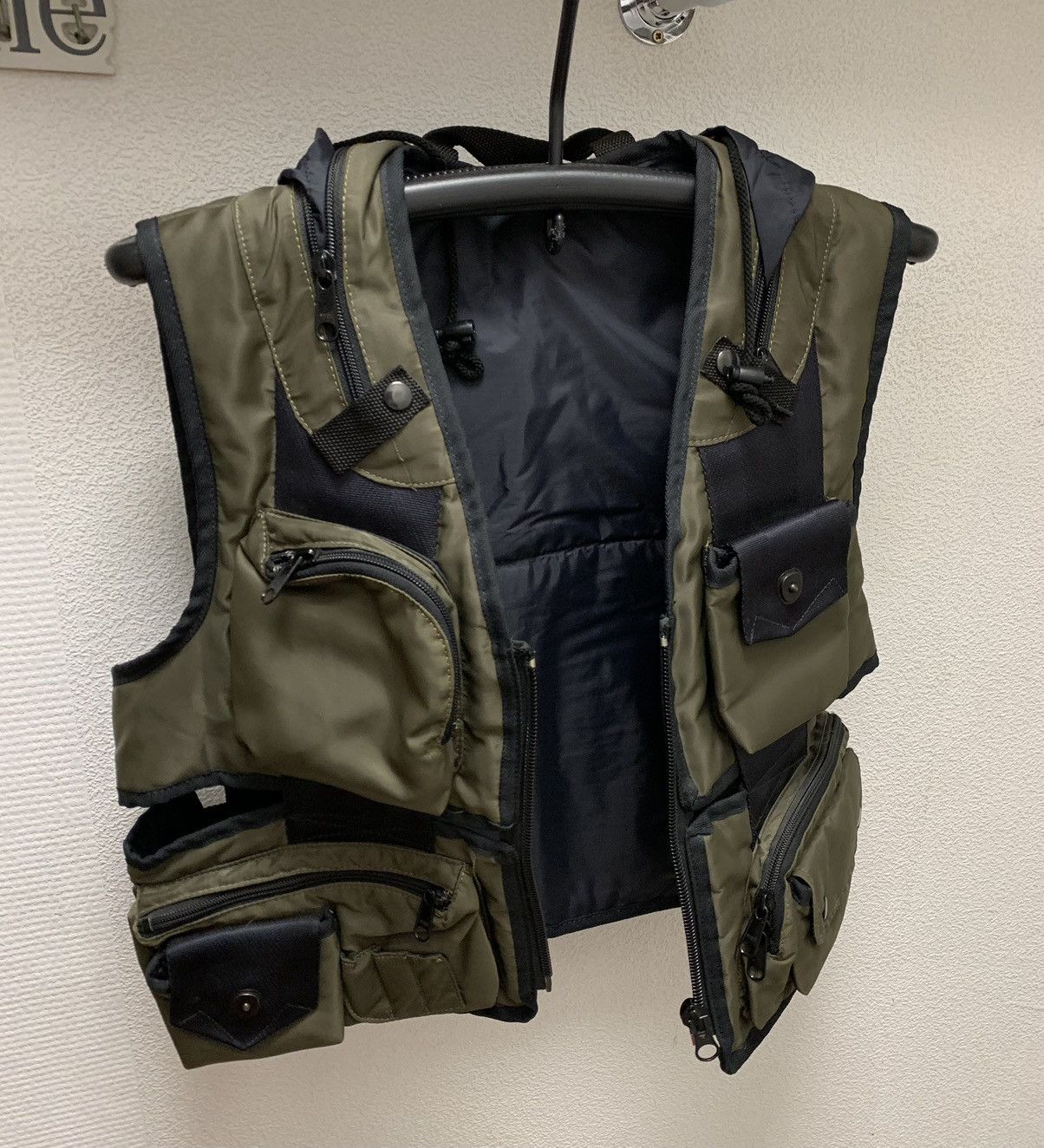 Issey Miyake Issey Miyake Cargo Vest AW1996 Archival Clothing M sz Size US M / EU 48-50 / 2 - 1 Thumbnail