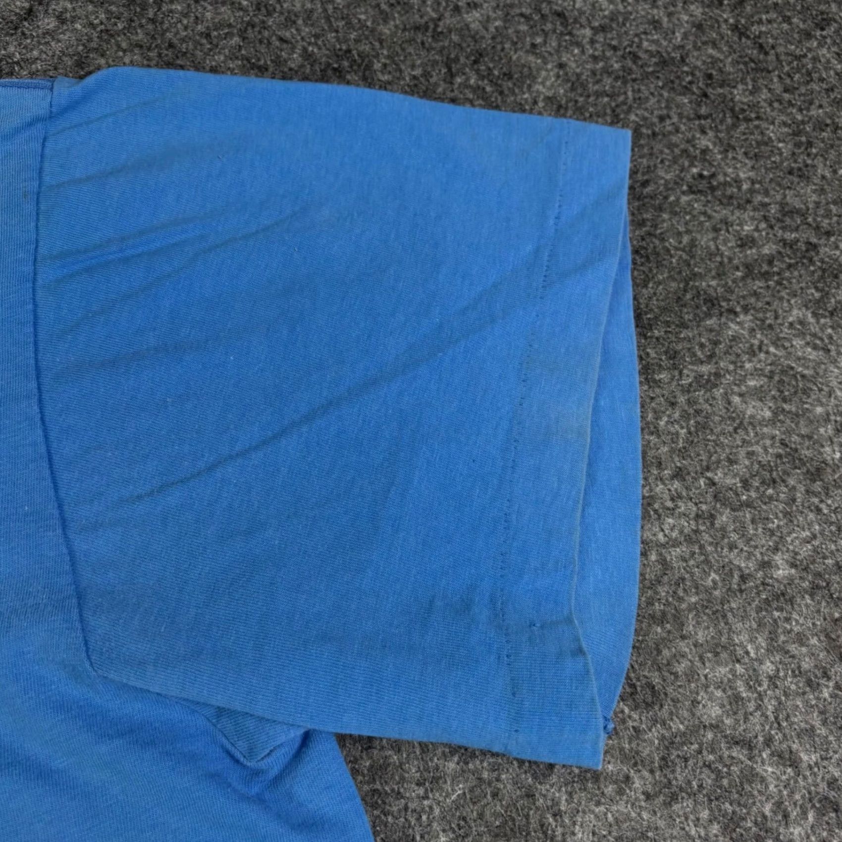 Vintage VINTAGE Morey Boogie T Shirt Blue Single Stitch Large USA Mopar Performance Mens Size US L / EU 52-54 / 3 - 7 Thumbnail