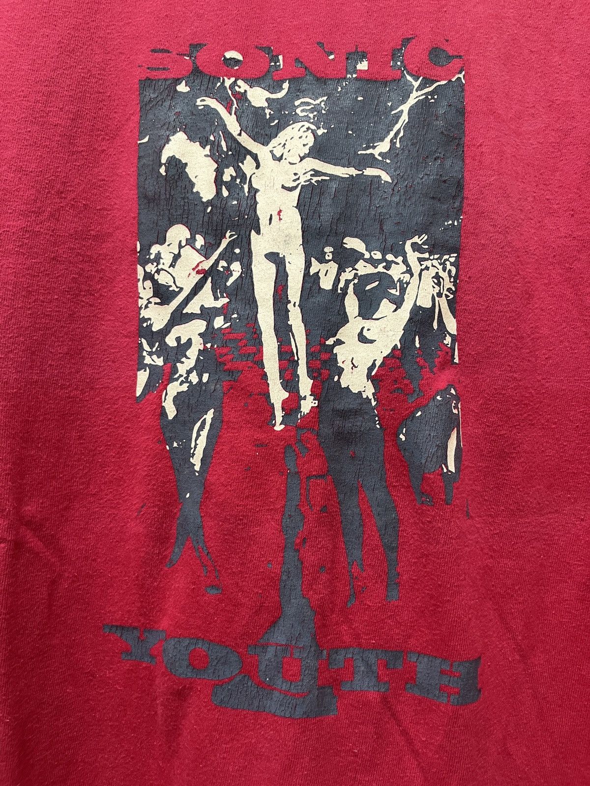 Band Tees Vintage Sonic youth Band tee Size US XL / EU 56 / 4 - 2 Thumbnail