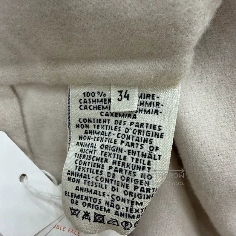 Hermes Hermes Pink Straight Cashmere Coat Size XXS / US 00 / IT 34 - 4 Thumbnail