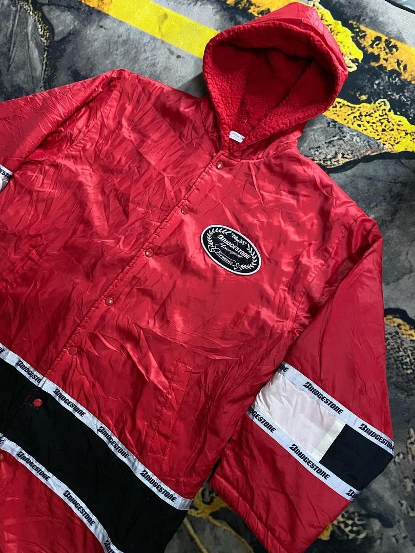 Japanese Brand Bridgestone Long Sherpa Jacket Size US L / EU 52-54 / 3 - 3 Thumbnail