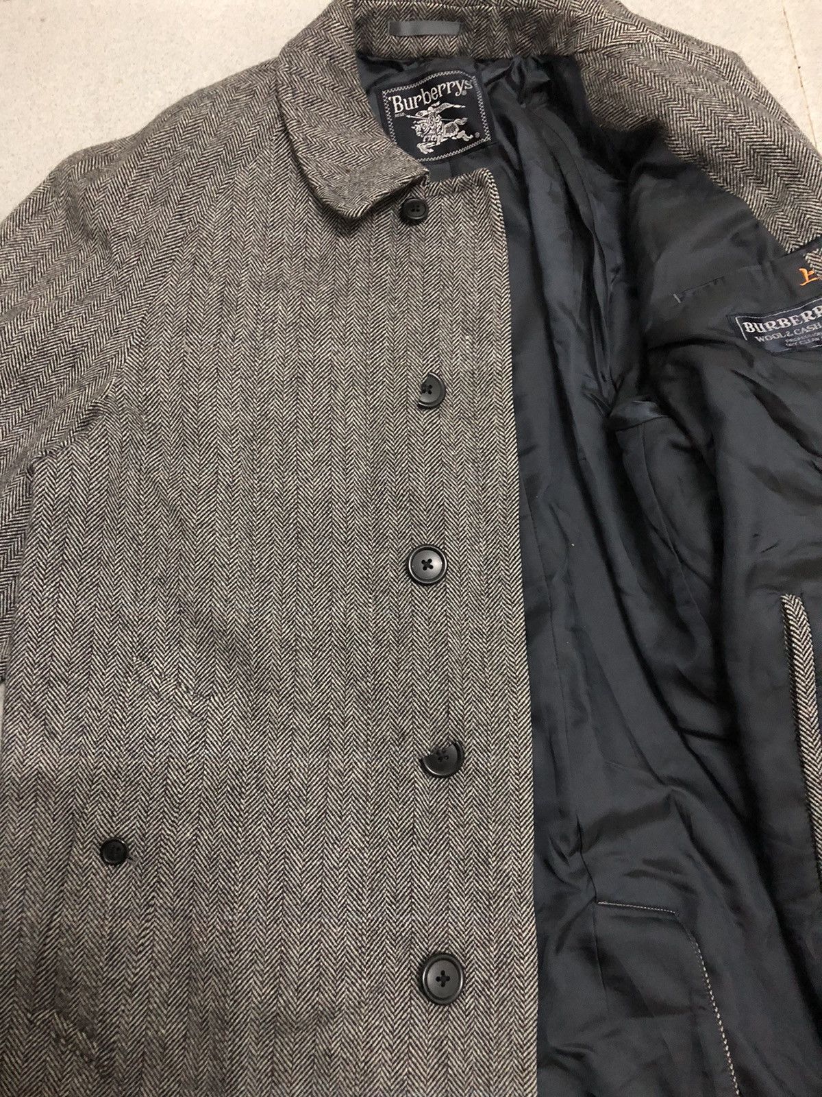 Burberry Vintage Burberrys Wool&Cashmere Trench Coat Size US M / EU 48-50 / 2 - 3 Thumbnail