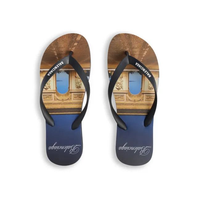 Balenciaga o1loc1c0925 812925 Souvenir Thong Sandals in Multicolor Size US 9 / EU 42 - 1 Thumbnail