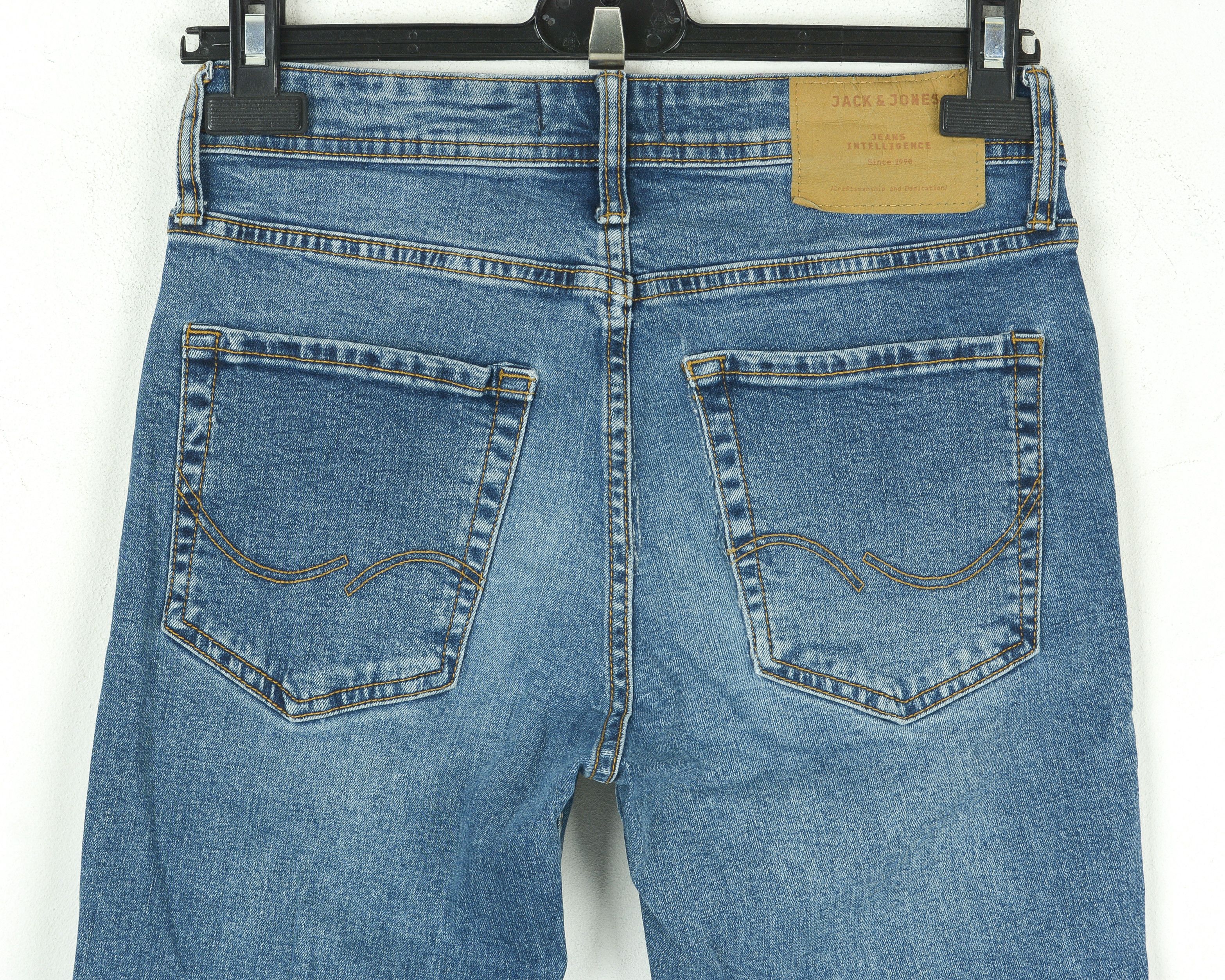 Jack & Jones Glenn W27 L32 Slim Tapered Leg Jeans Denim Pants Trousers Size US 27 - 4 Thumbnail
