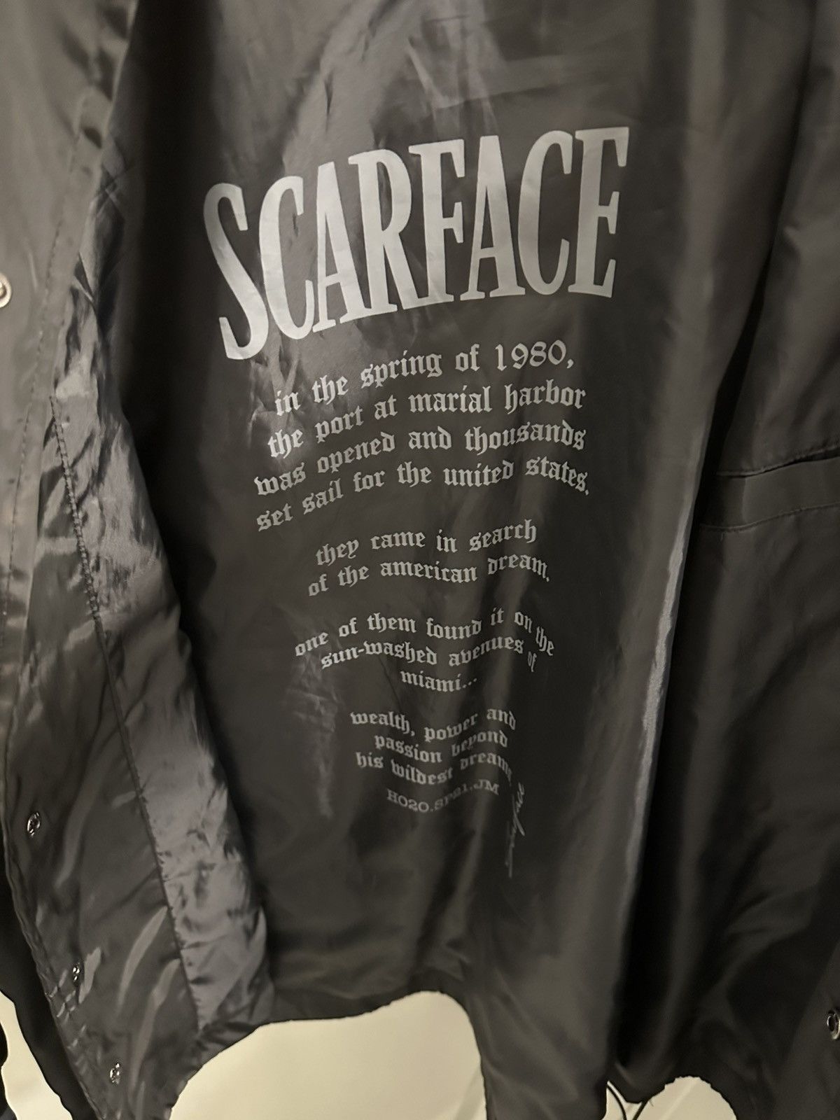 Other Scarface x Shoe Palace 2021 Windbreaker Jacket - Large Size US L / EU 52-54 / 3 - 4 Thumbnail