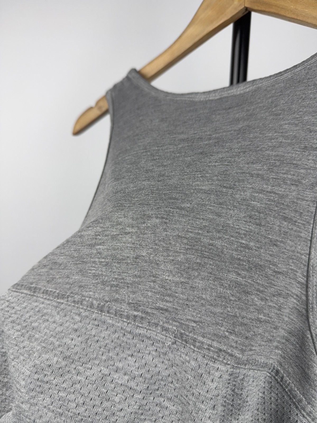 Adidas Vintage 90s Adidas Grey Tank Top 3-Stripes Athletic Singlet Size US S / EU 44-46 / 1 - 12 Thumbnail