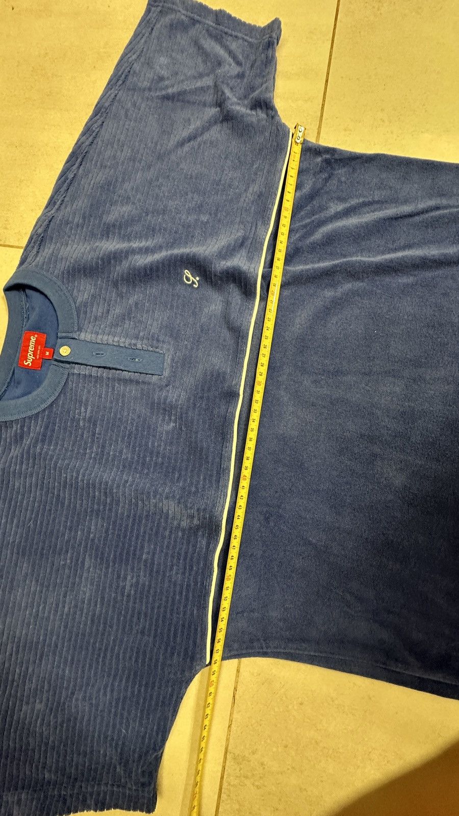 Supreme Supreme TERRY S/S HENLEY size Medium Size US M / EU 48-50 / 2 - 7 Thumbnail