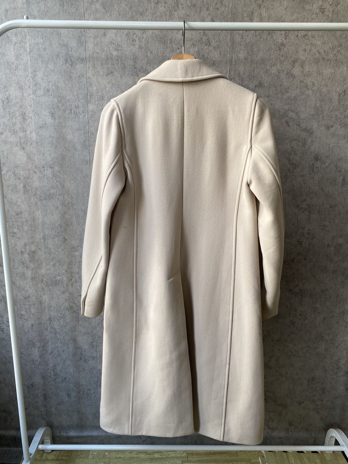 A.P.C. × Japanese Brand A.P.C Japan Laine Wool Heavy Long Coat Size US S / EU 44-46 / 1 - 2 Thumbnail