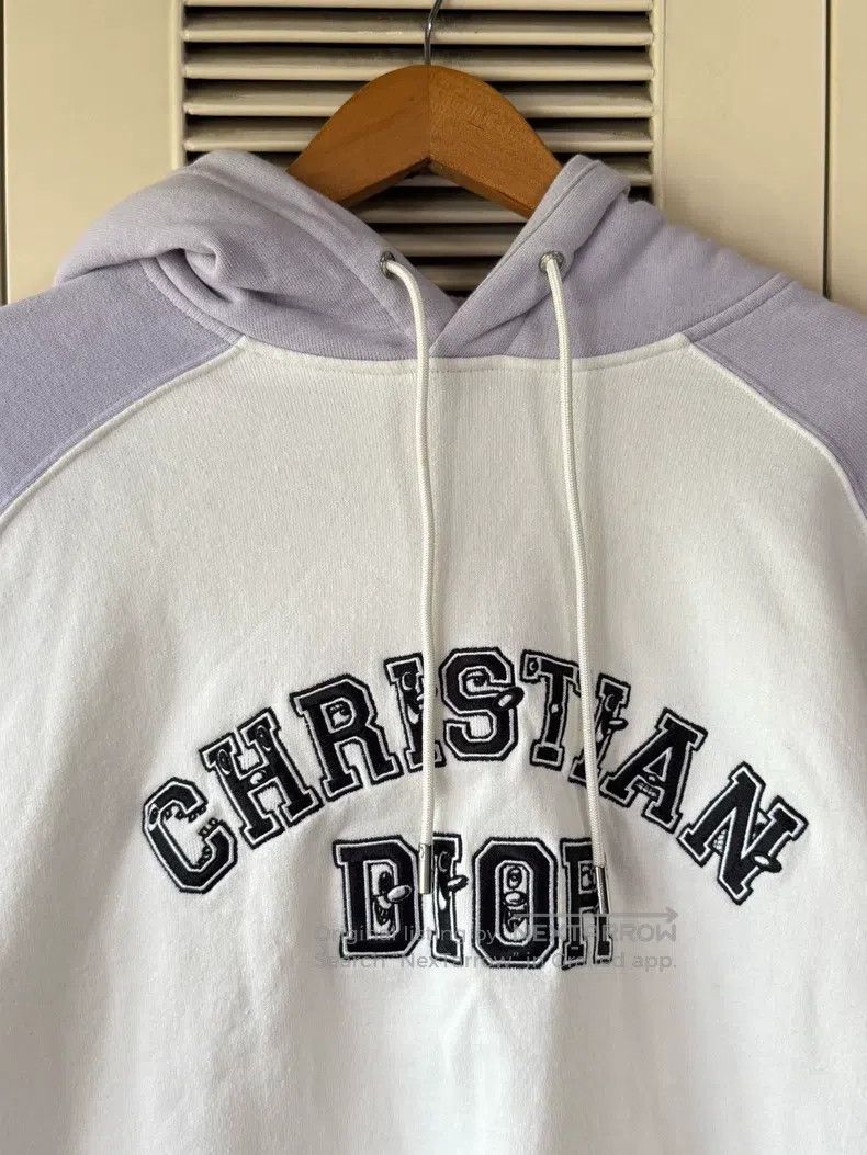 Dior Dior White and purple hooded sweatshirt Size US M / EU 48-50 / 2 - 3 Thumbnail